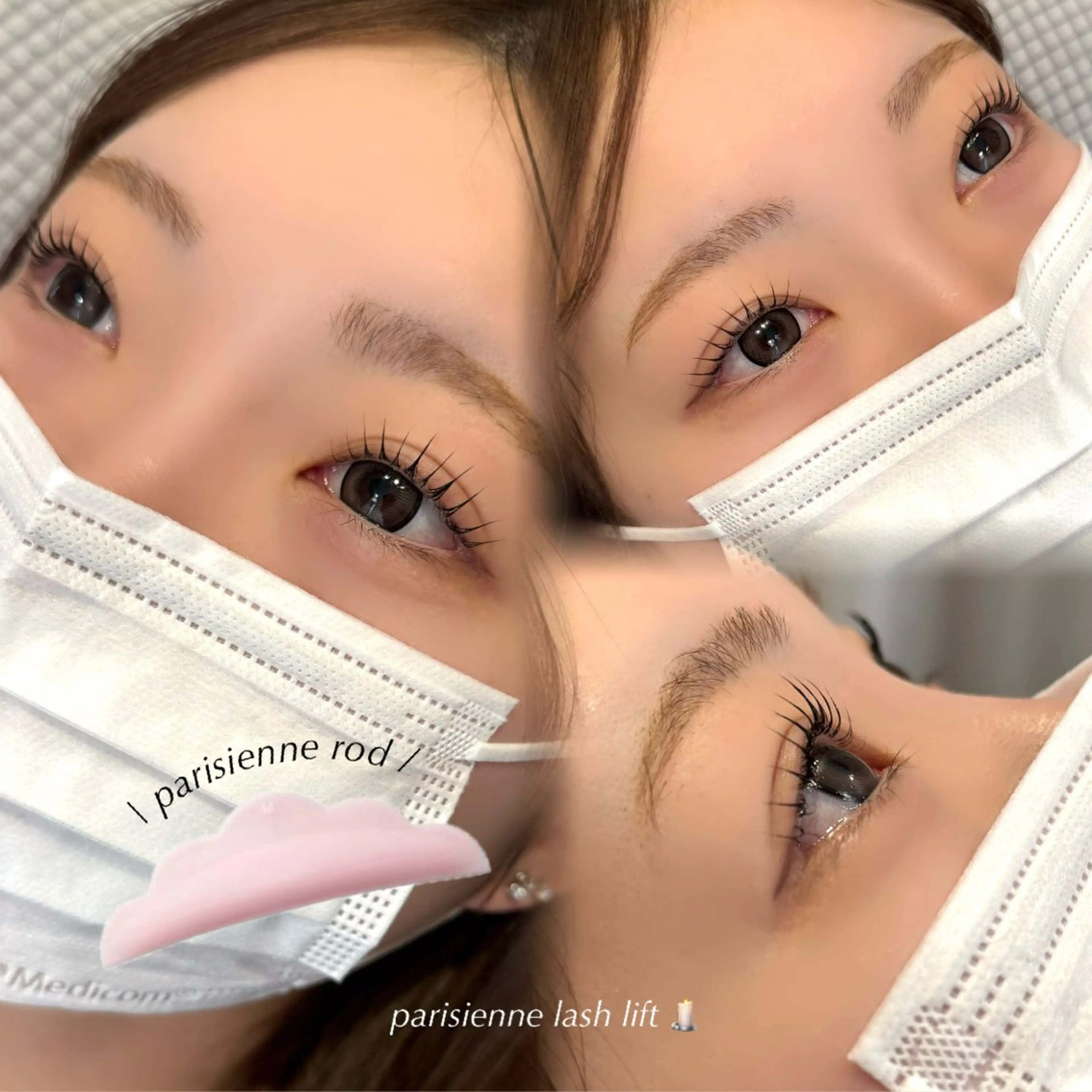 パリジェンヌラッシュリフト × アイブロウスタイリング 🪽✨の写真