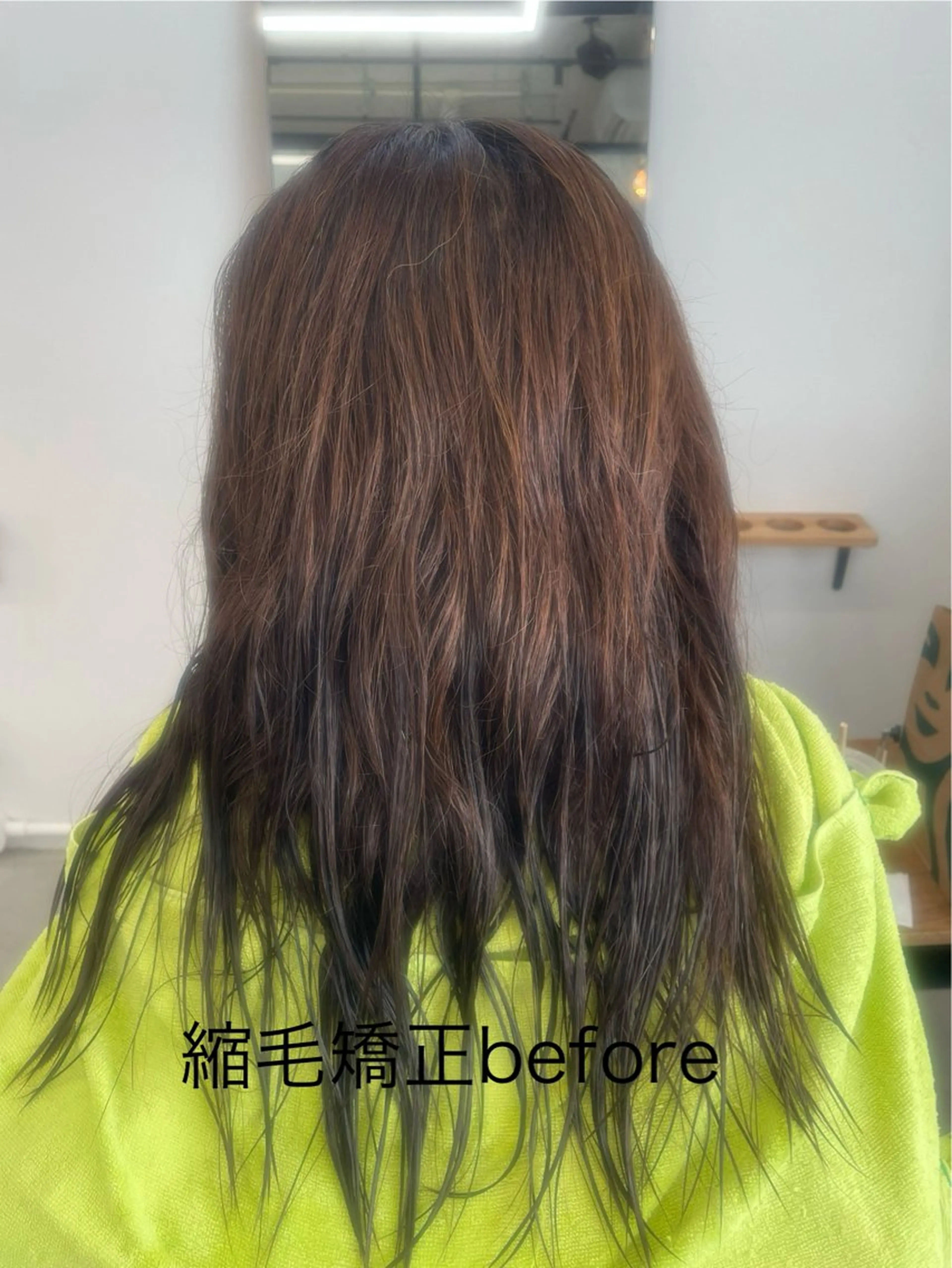 ロング ロング 縮毛矯正 あゆみ 🍀のヘアスタイル