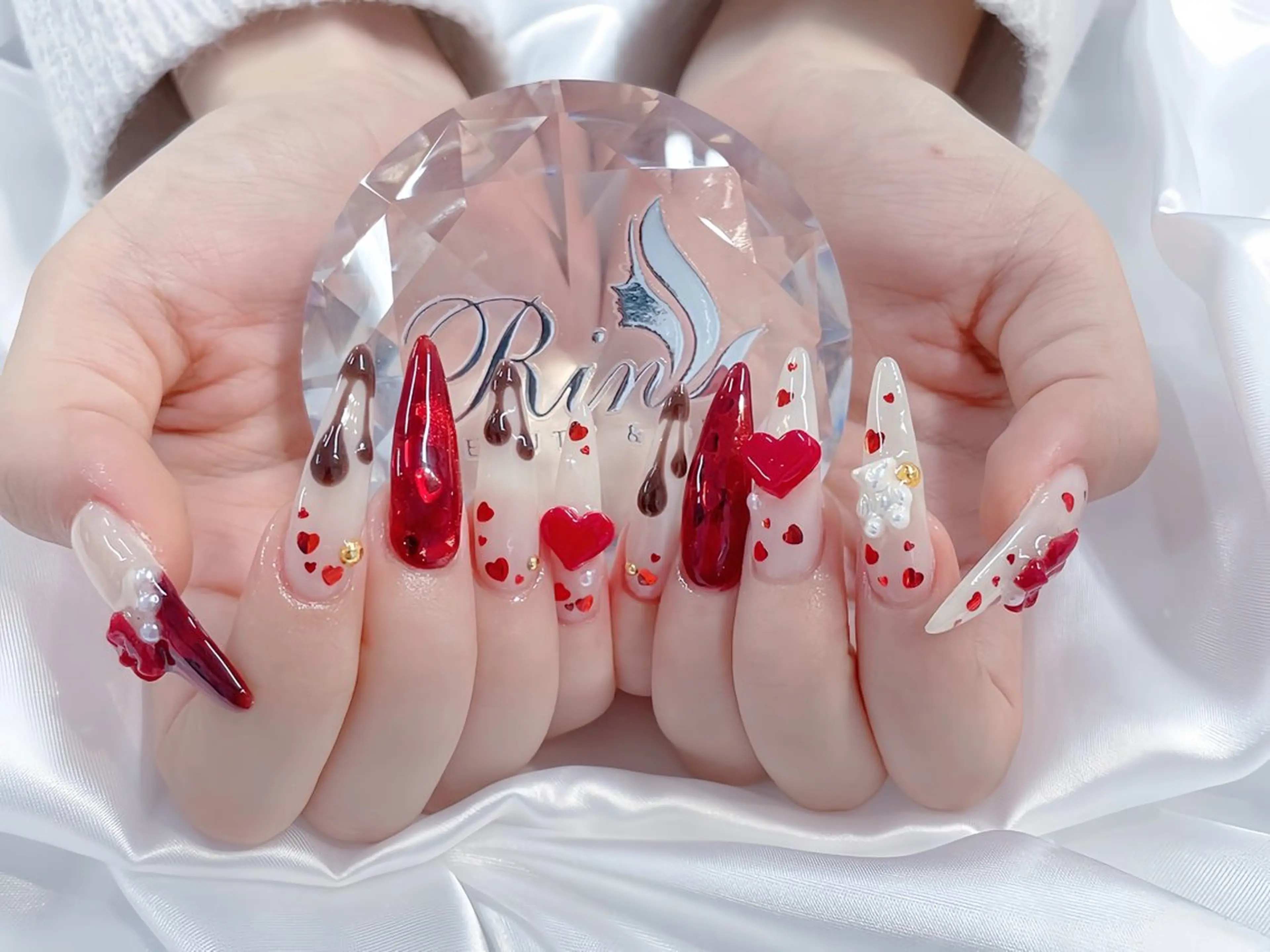 ネイル アートネイル ハンドネイル Rin Nail 新大久保店のネイルデザイン