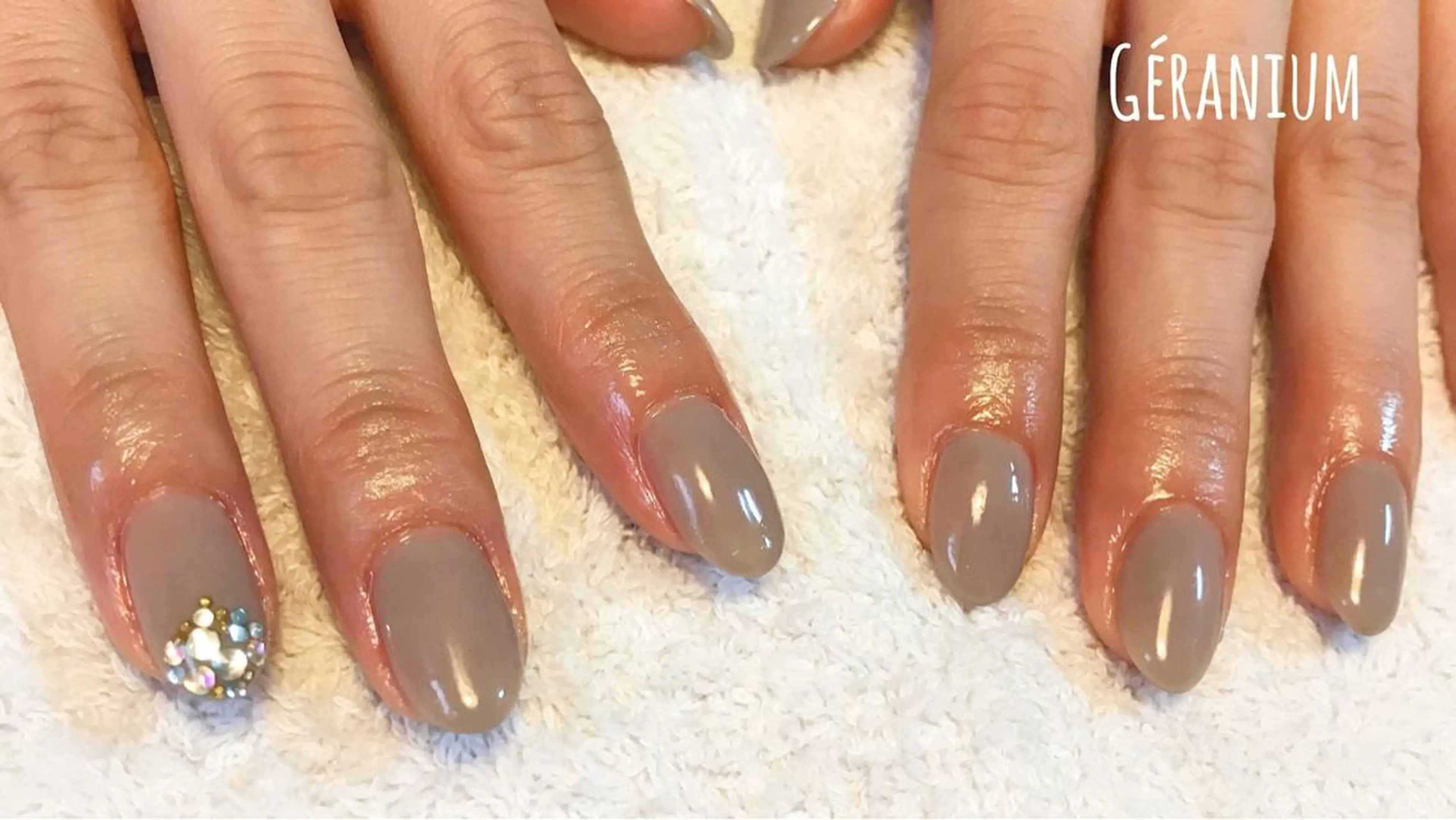 ネイル ハンドネイル フットネイル GéRanium Harukaのネイルデザイン