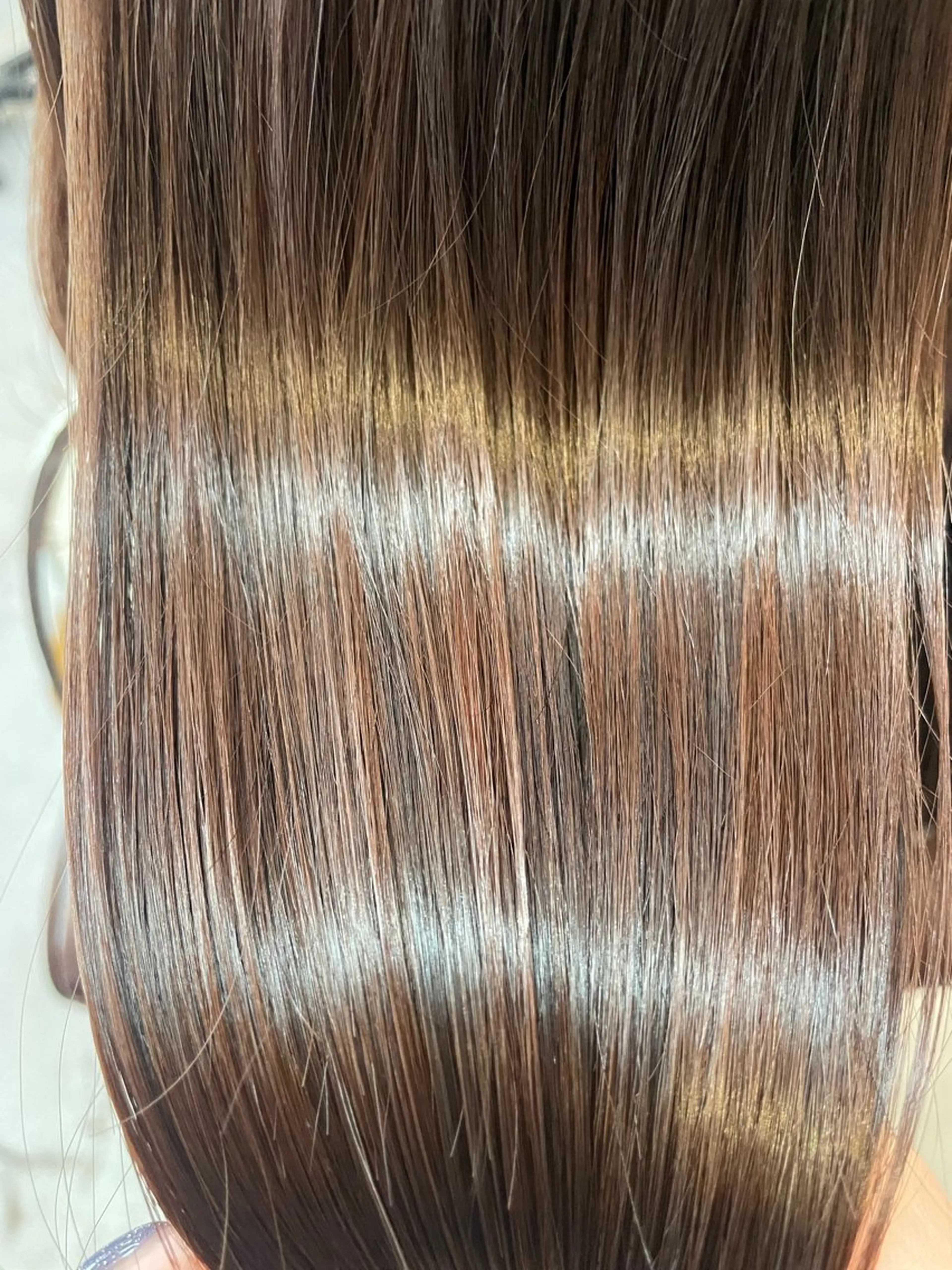 セミロング カット ヘアカラー トリートメント 原 麻耶のヘアスタイル