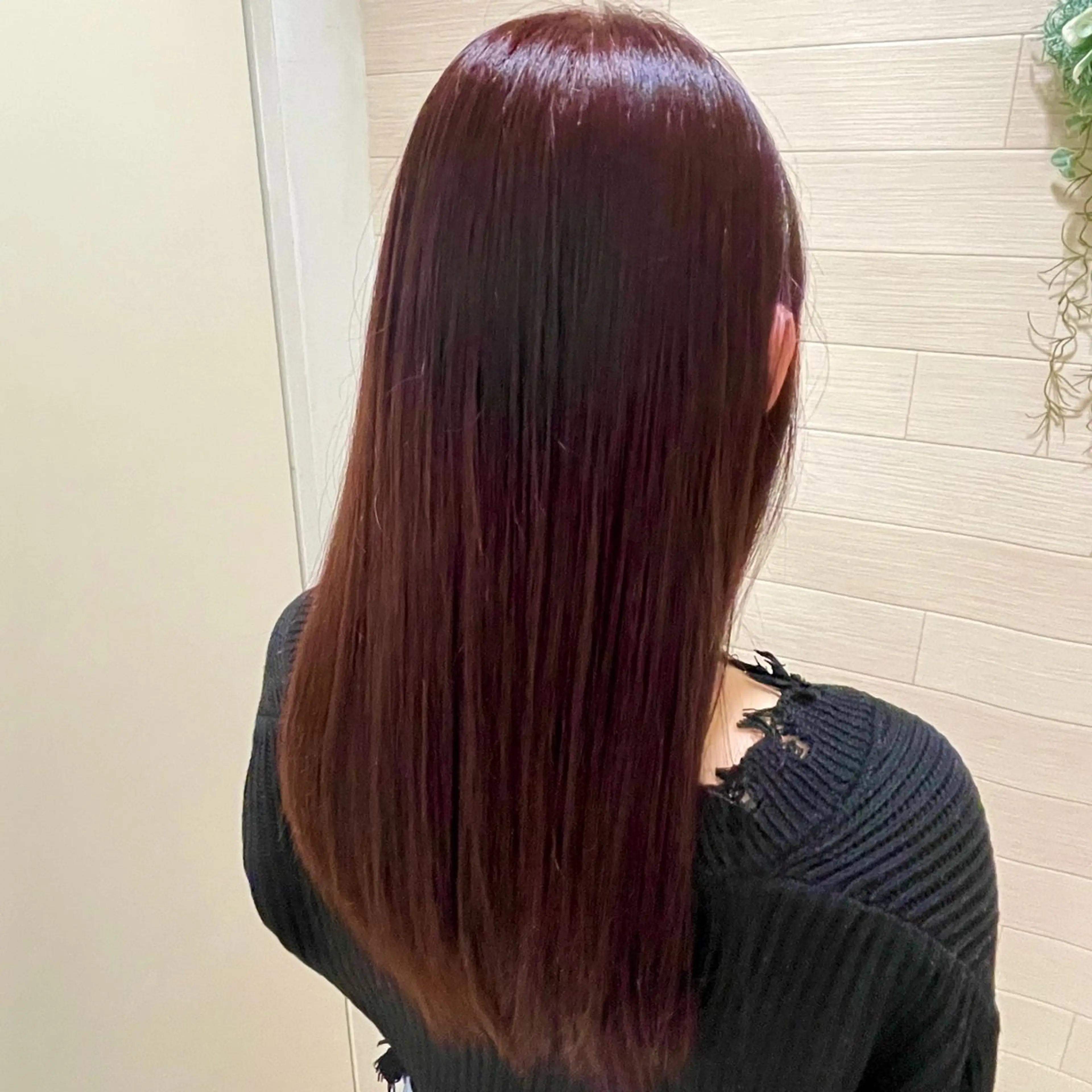 【トリートメント付き】カラー🍒❤️➕コーティングトリートメントの写真