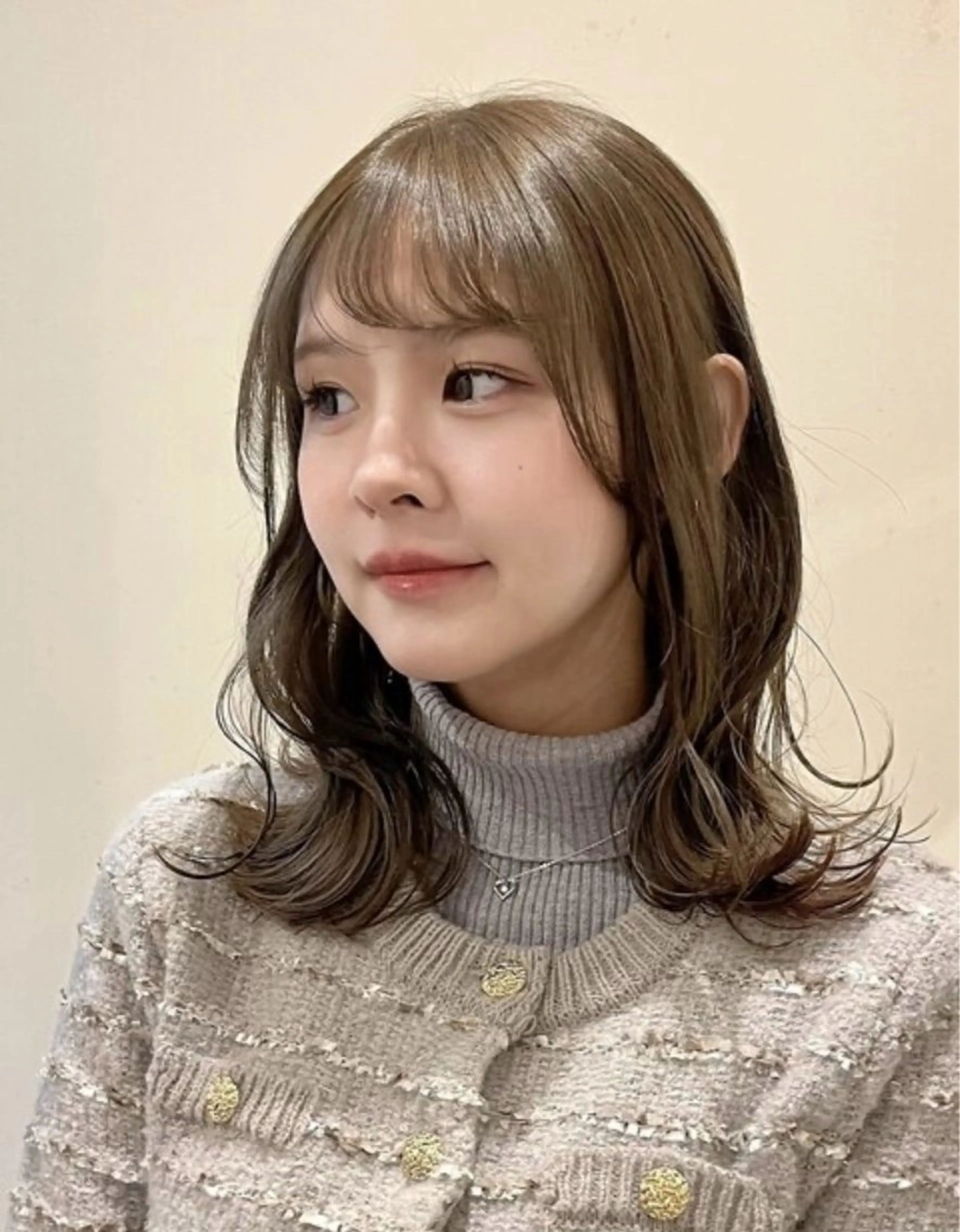 ブリーチなしダブルカラーの写真