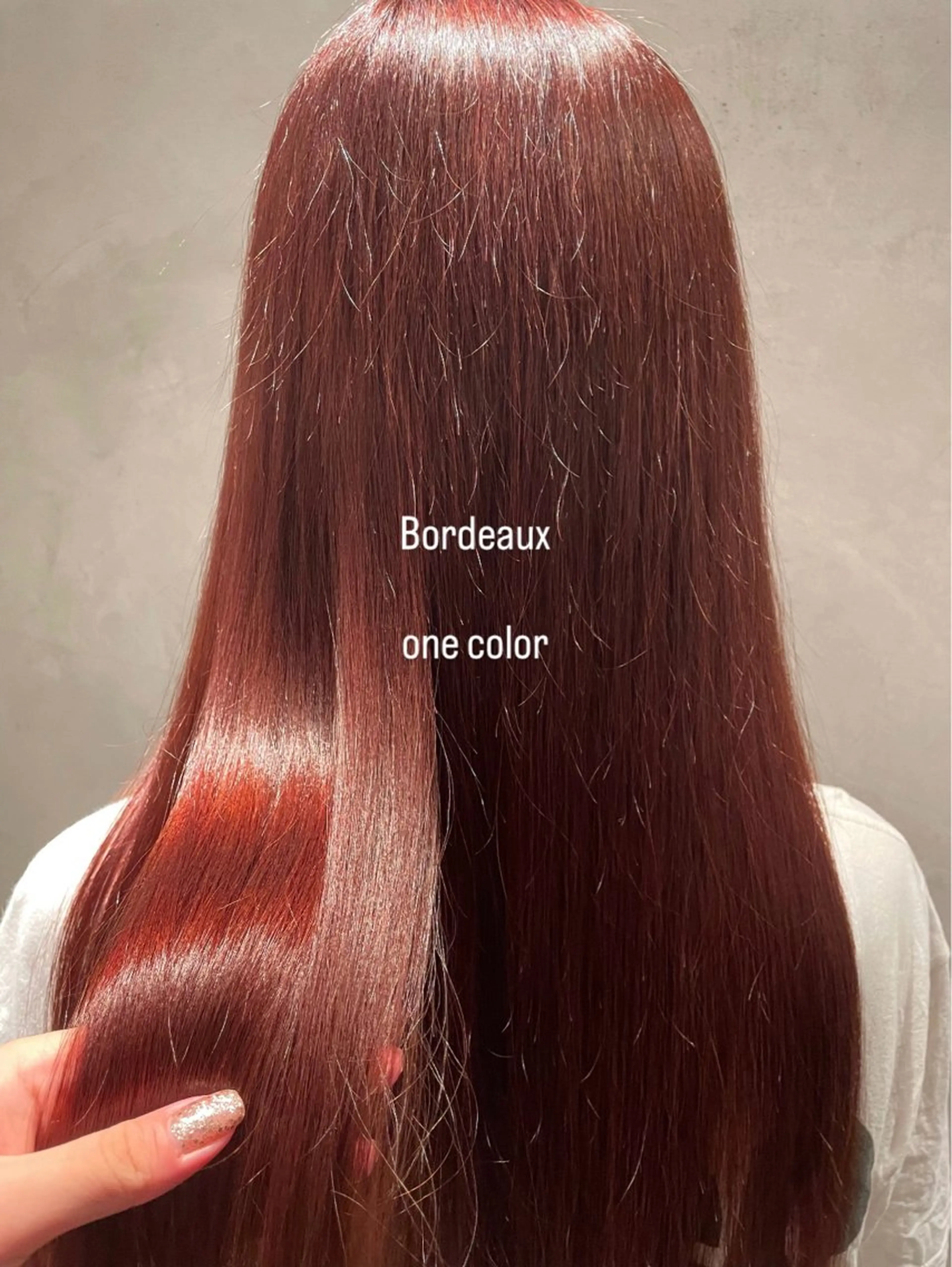 ロング カラー バイオレットカラー Luna ☾ ໋のヘアスタイル