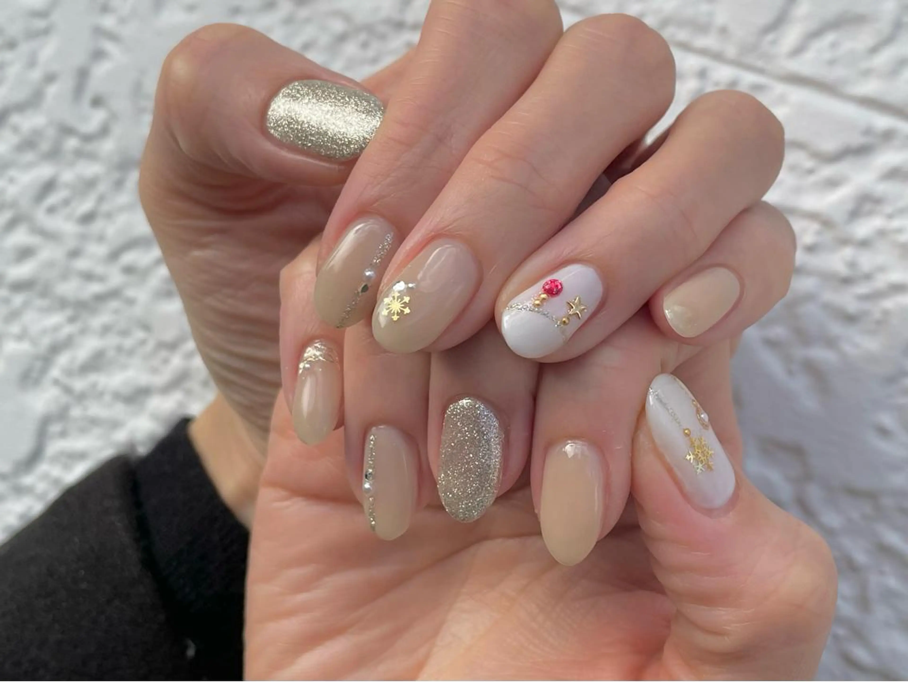 ネイル クリスマス riri nail所属・riri-nail Rie Endoのネイルデザイン