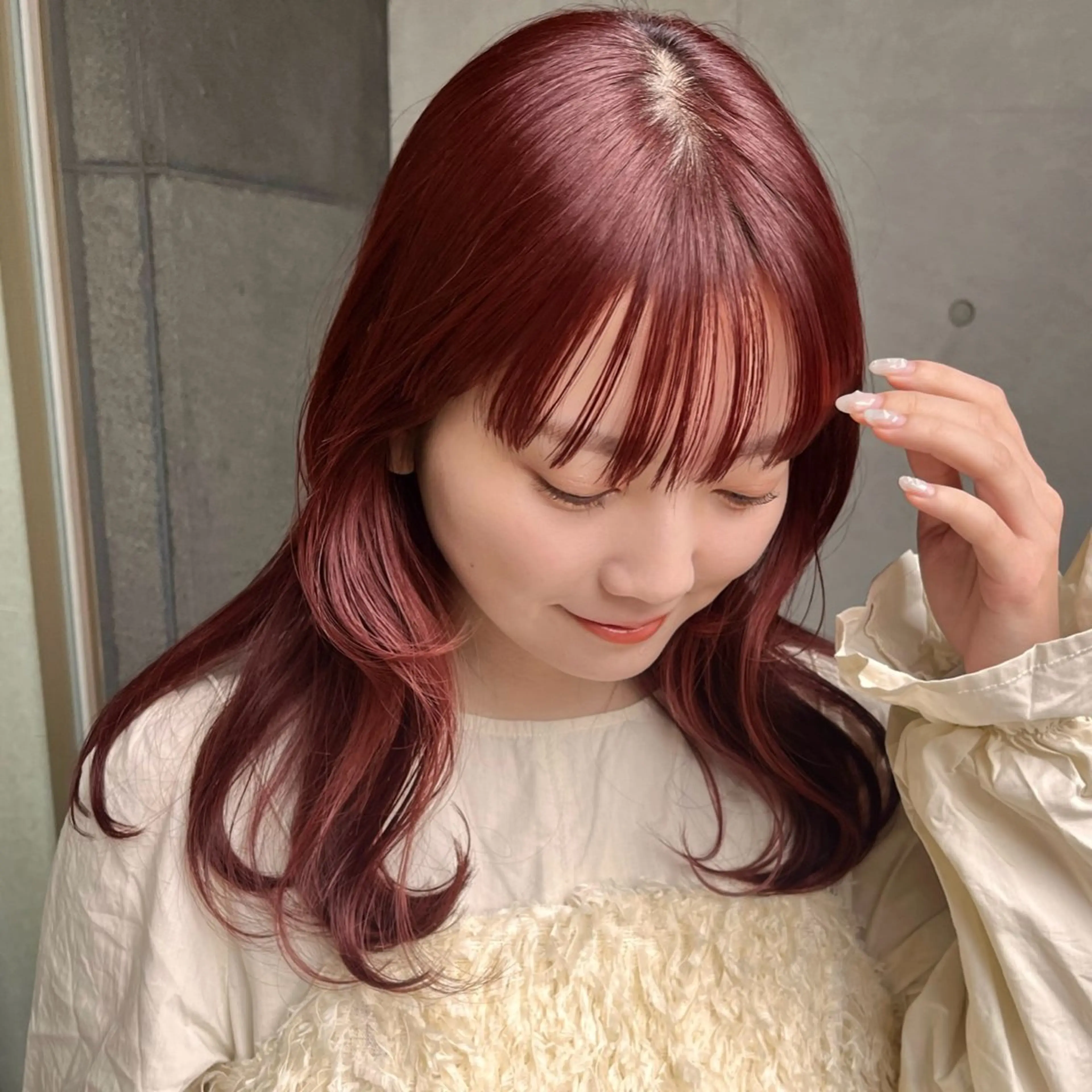 🌸ミニモ学割U23🌸 カット+艶カラー+4STEPトリートメントの写真