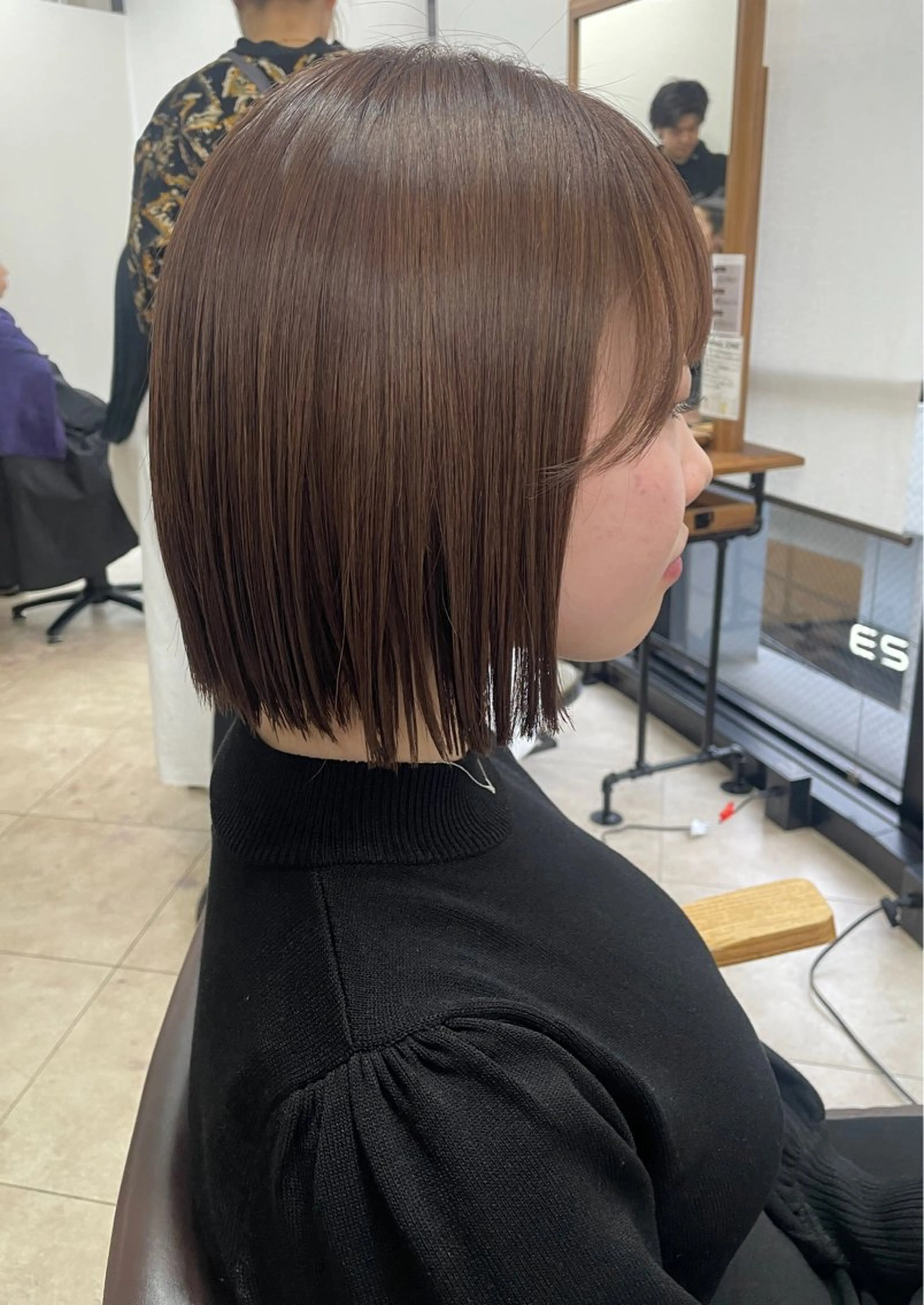 ショート カラー 透明感/艶カラー🌼 茶屋町🌼SA-YAのヘアスタイル