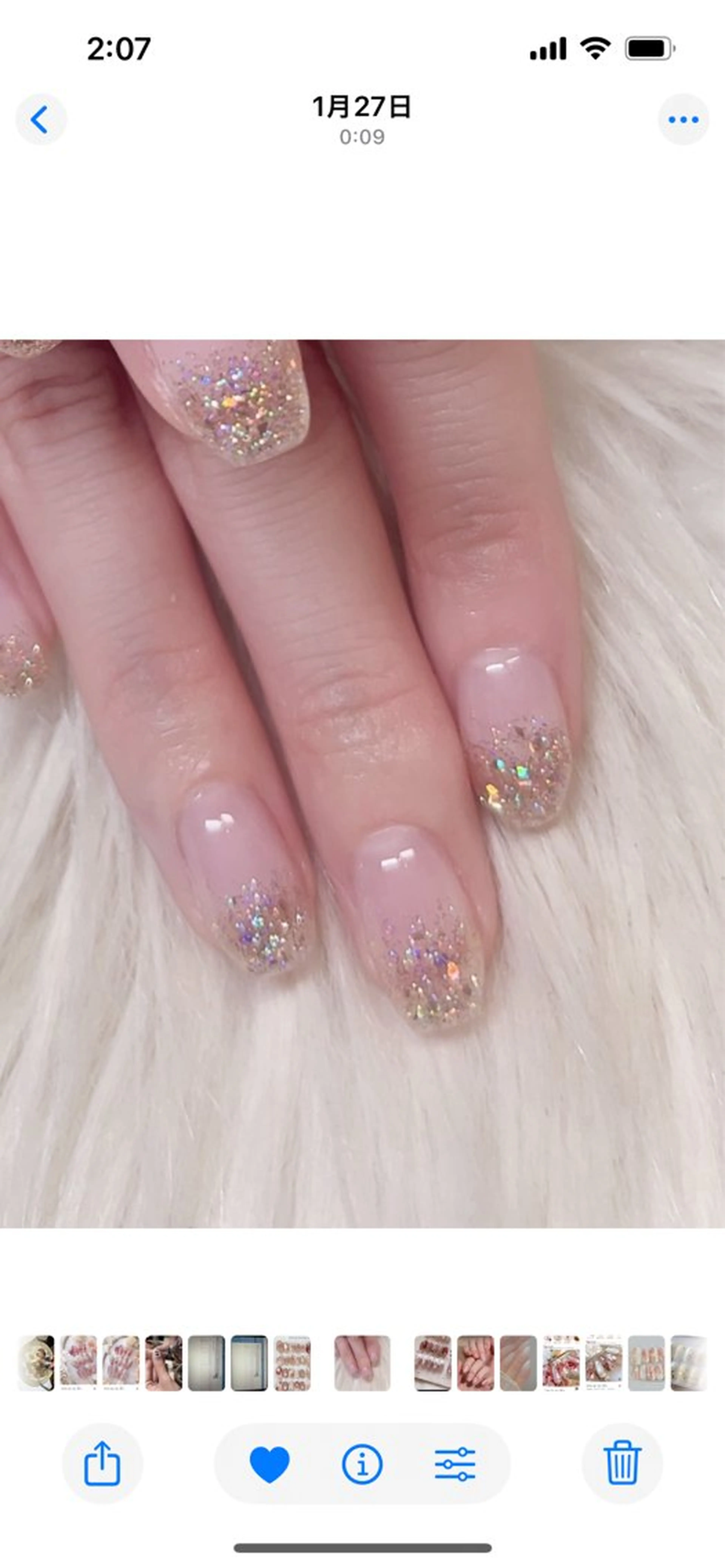 ネイル ワンホンネイル Riry.＊° nailのネイルデザイン