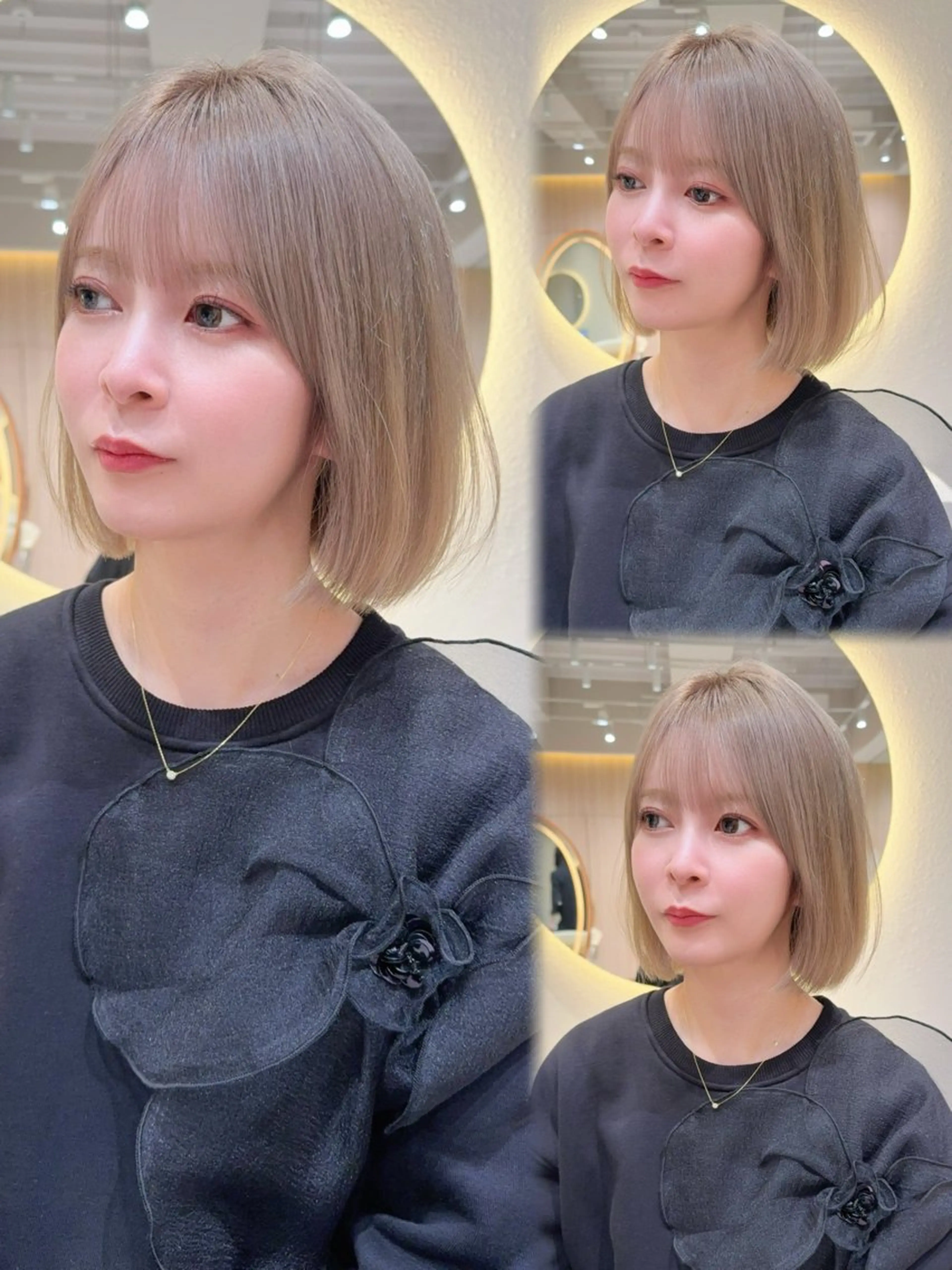 ショート カラー カット ヘアカラー トリートメント レイヤー❣️縮毛矯 川村利幸のヘアスタイル