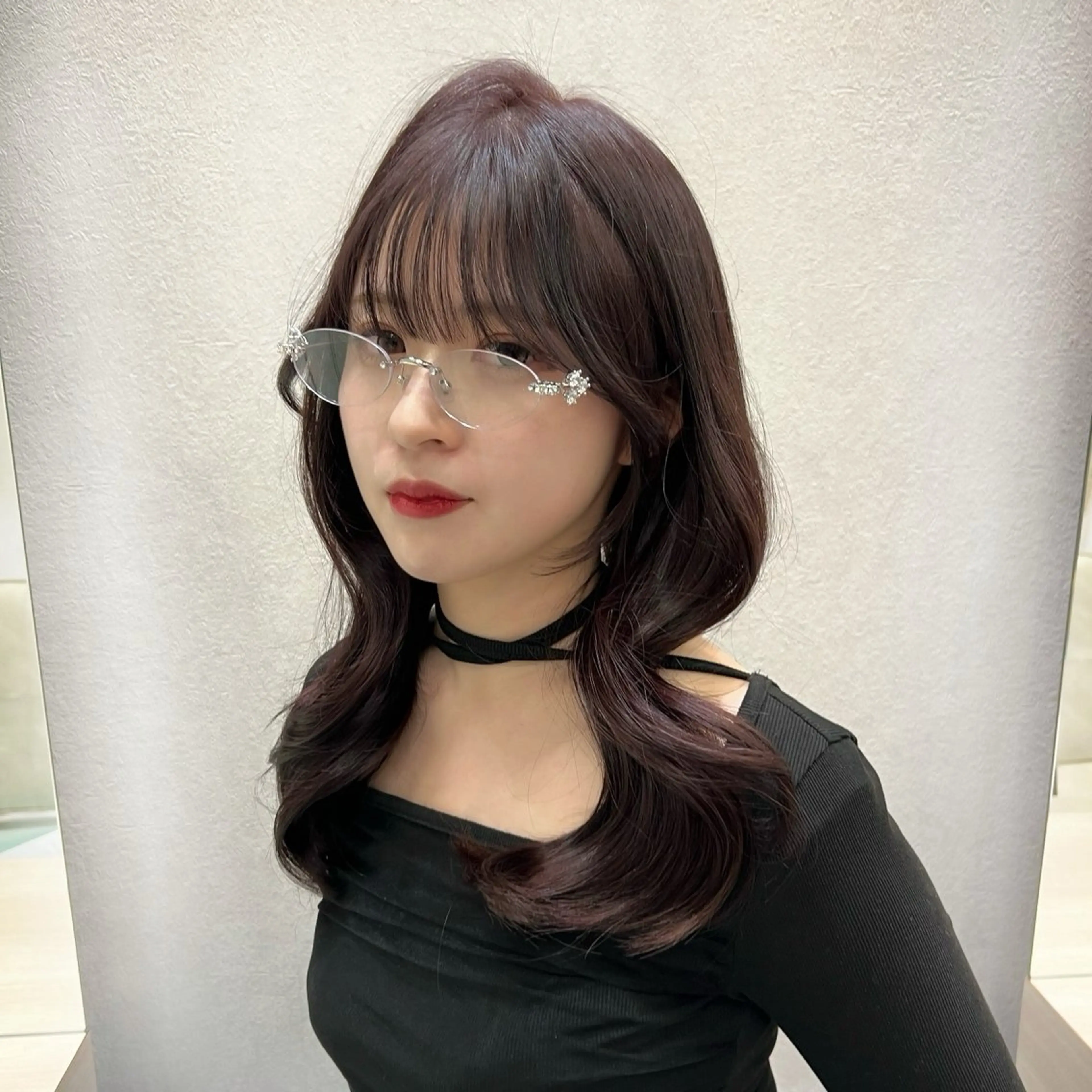 セミロング 🇰🇷韓国艶髪🫧 一倉耀士郎のヘアスタイル