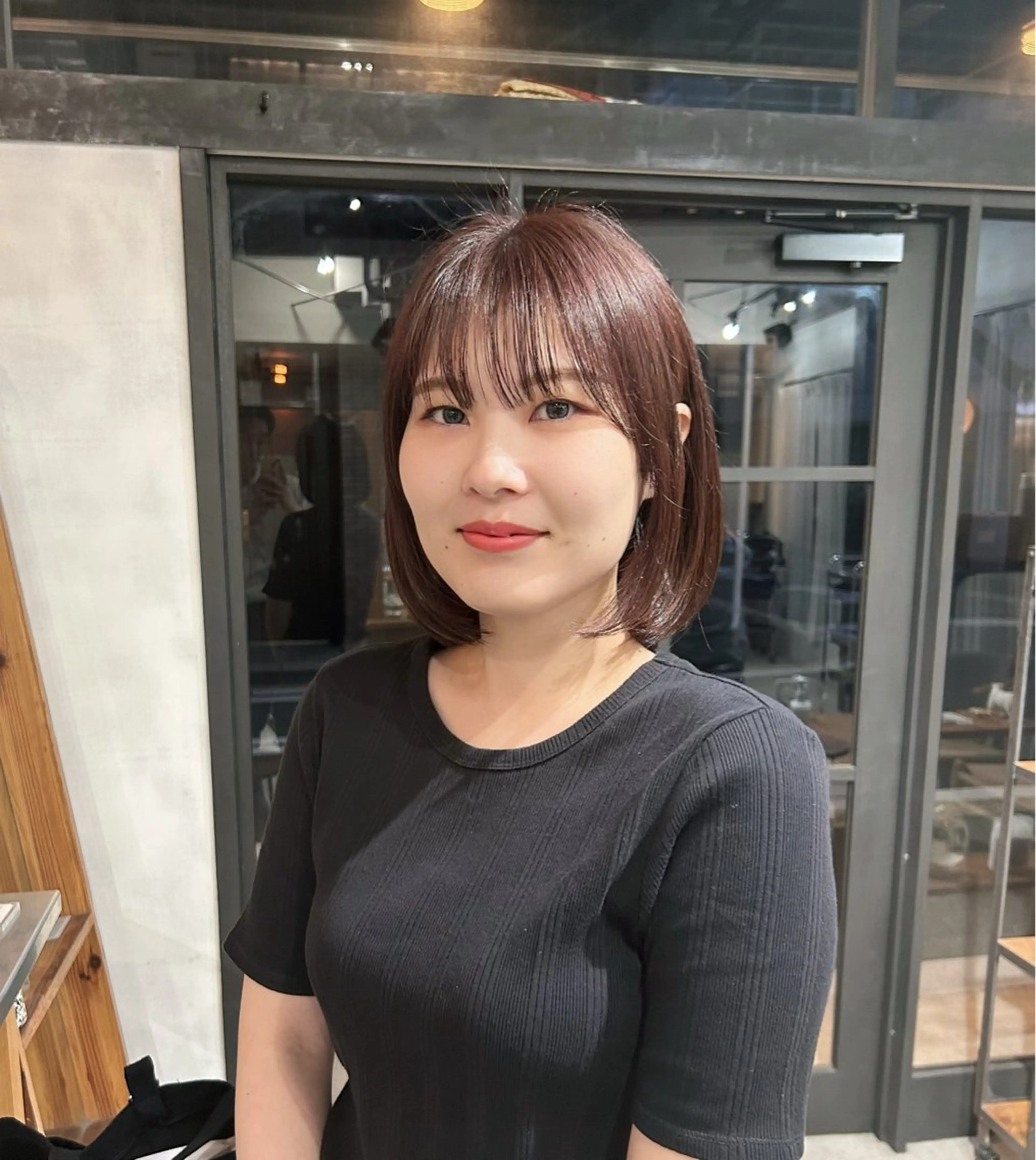 カラー ブラウンカラー ピンクカラー ヘアカラー 京都/カラー/松野 翔のヘアスタイル