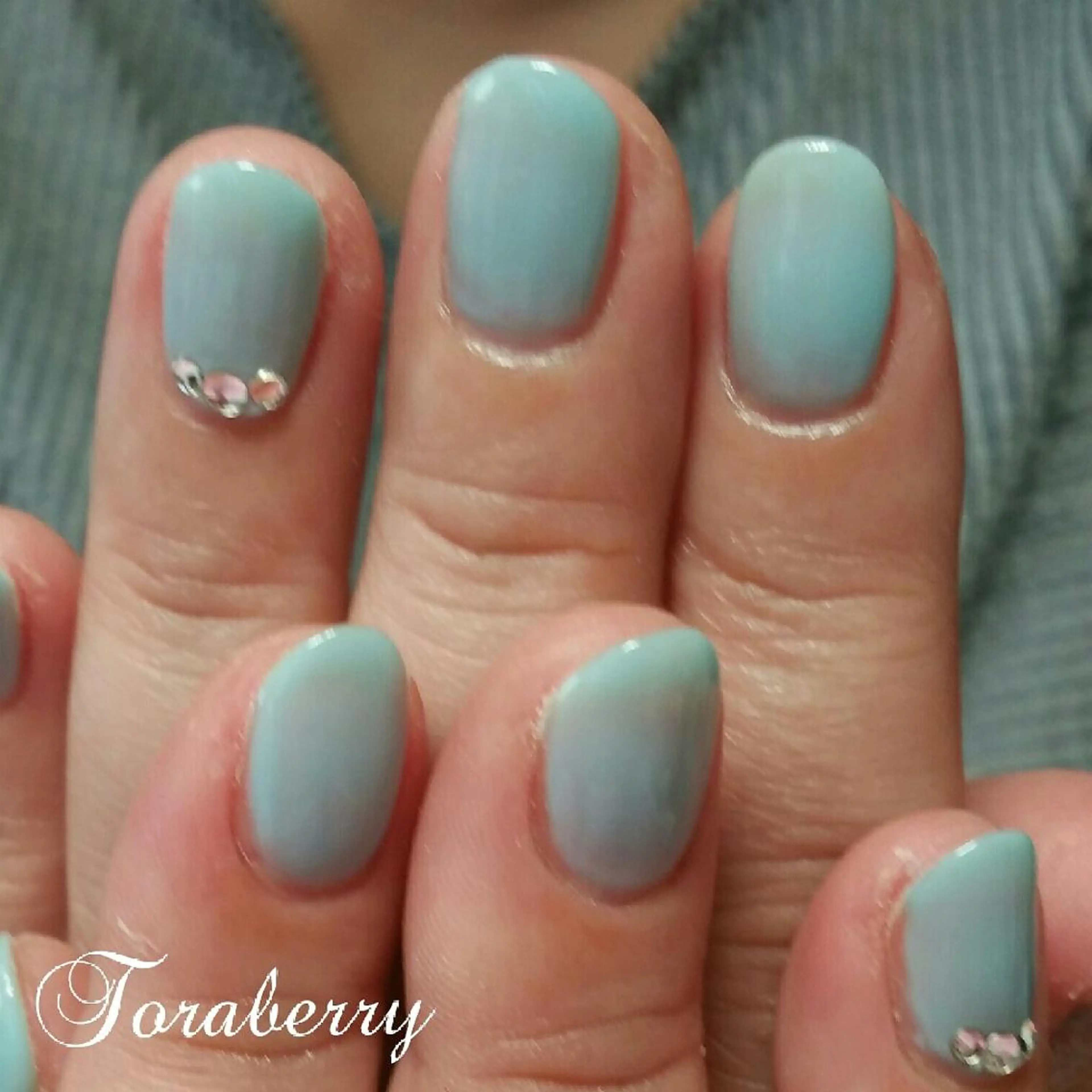 ネイル ワンカラーネイル ハンドネイル ネイリスト なつみのネイルデザイン