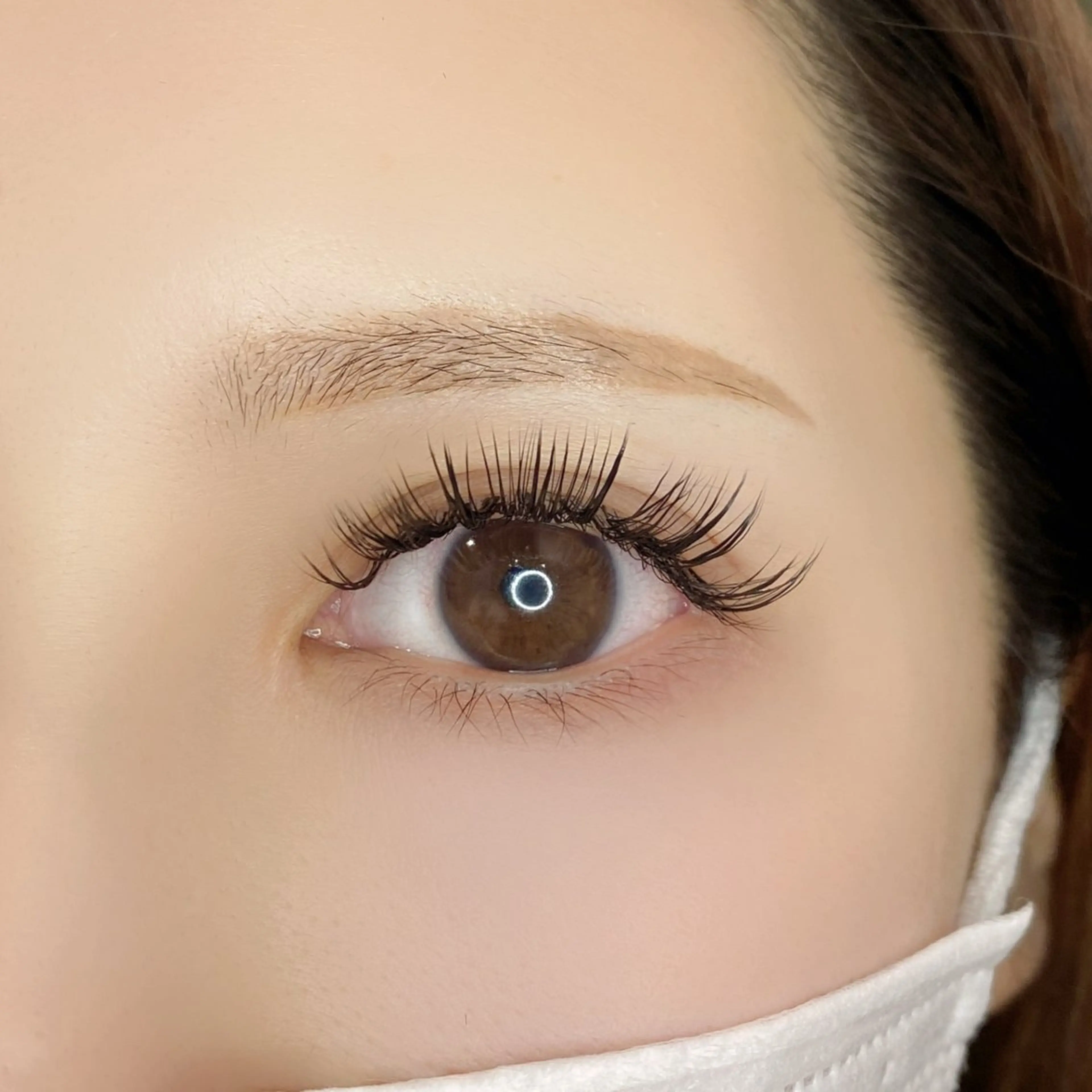 マツエク・マツパ 束感まつ毛 ボリュームラッシュ マツエク jessie ✴︎のマツエク・マツパデザイン