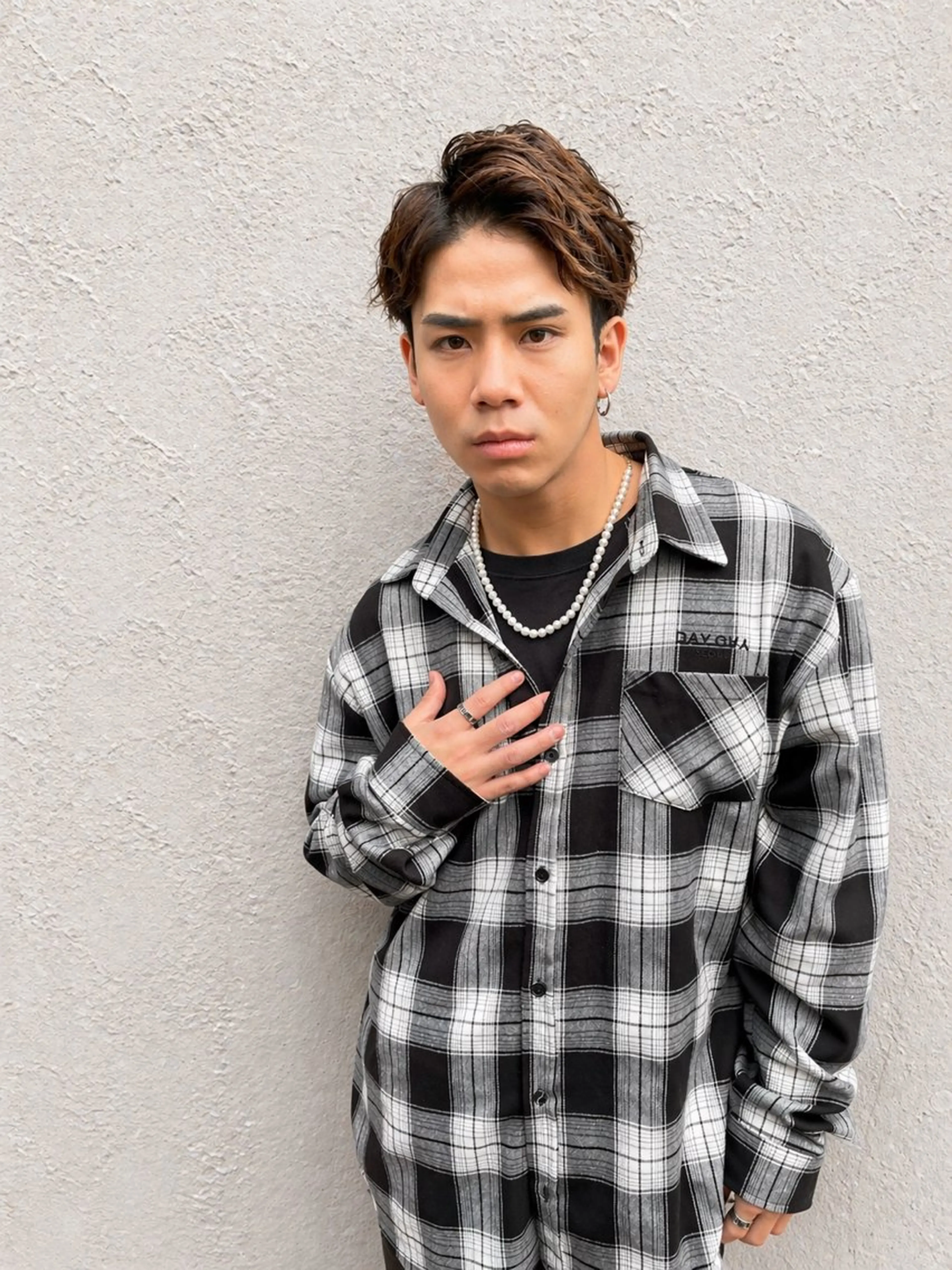 カラー メンズ カット ヘアカラー 透明感カラー🐾 Riona🎀のヘアスタイル