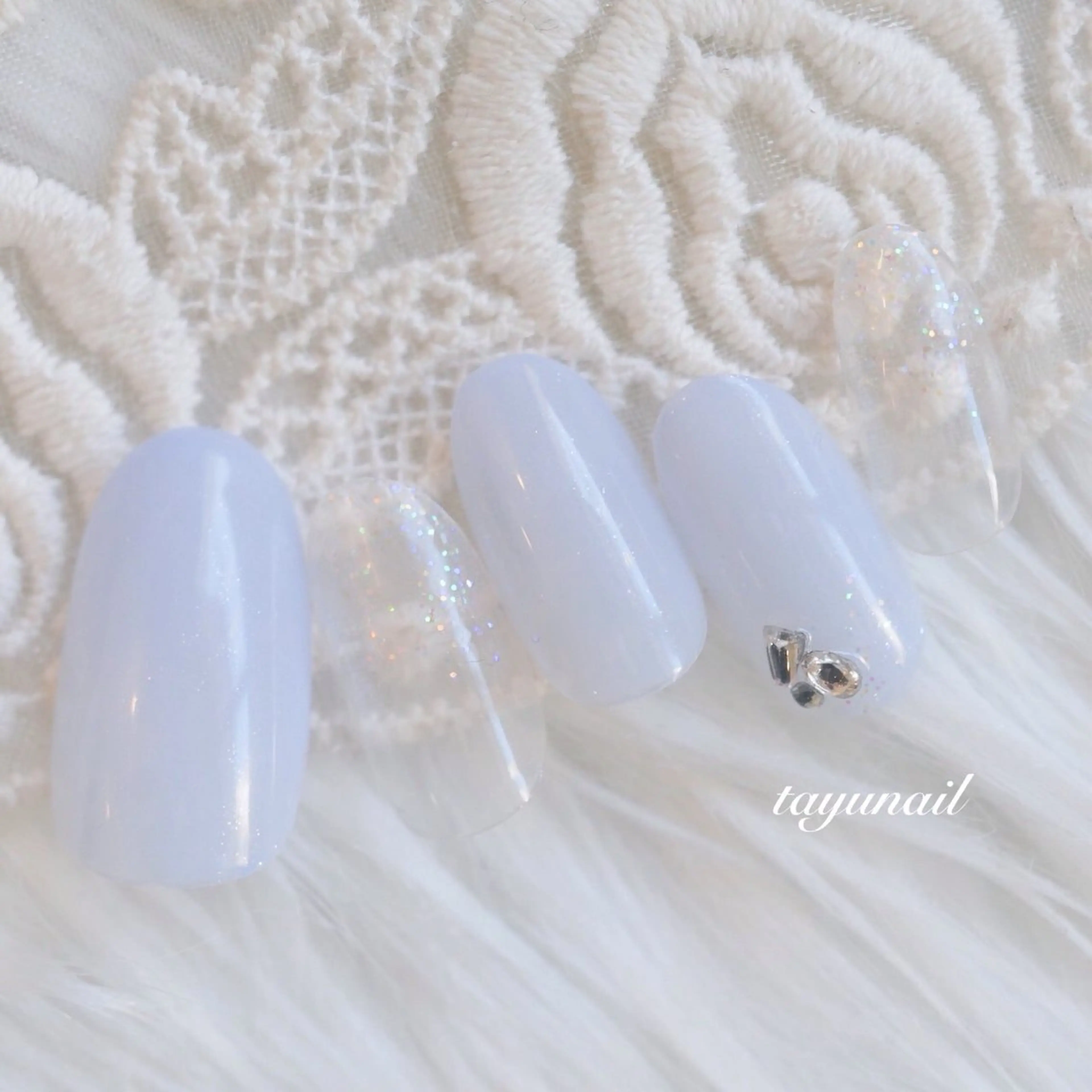ネイル アートネイル ジェルネイル パラジェル シンプルネイル ハンドネイル ネイルサロン 【たゆnail】のネイルデザイン