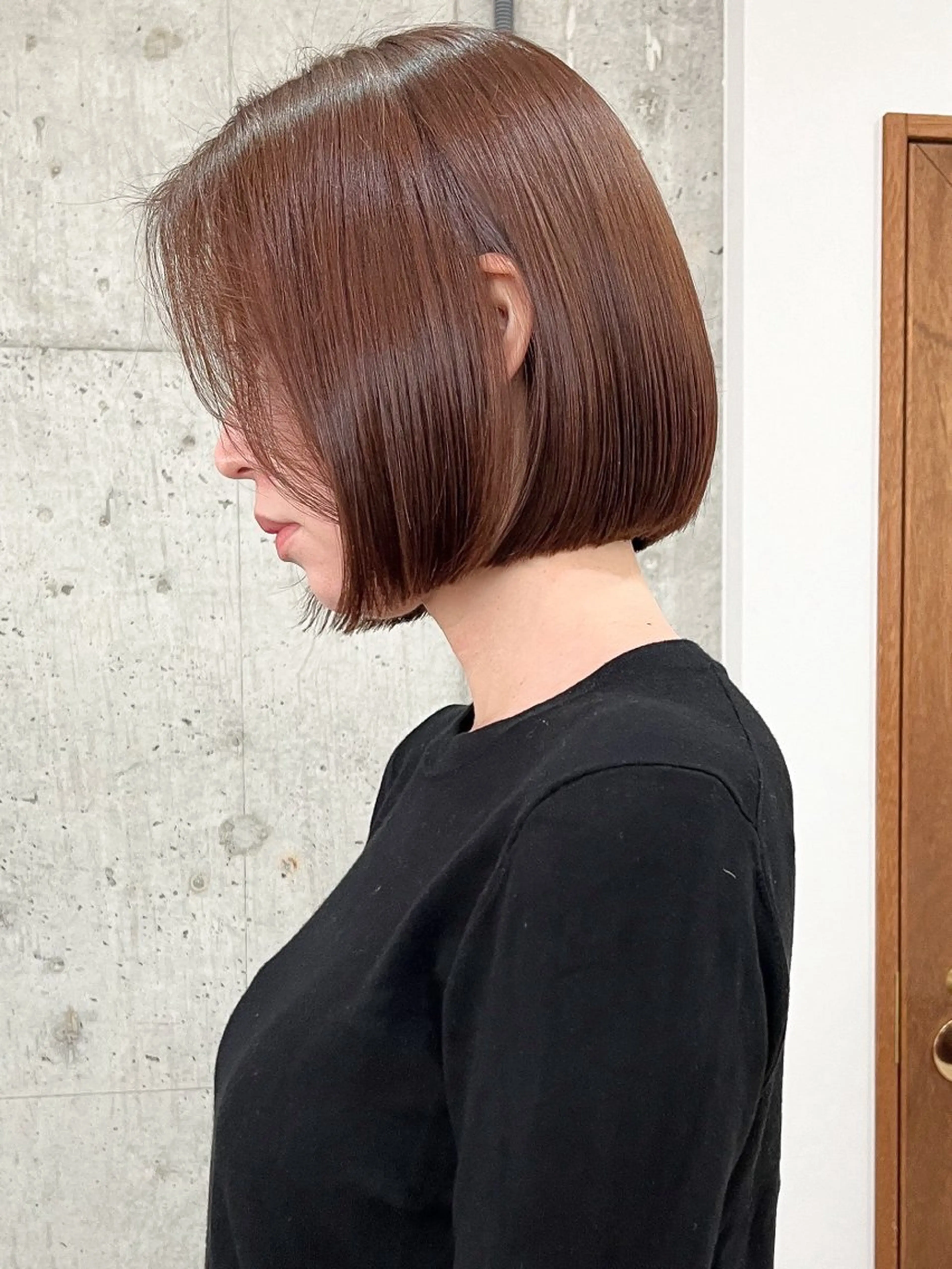 ショート カット 縮毛矯正 ボブ×縮毛矯正 ryotaのヘアスタイル