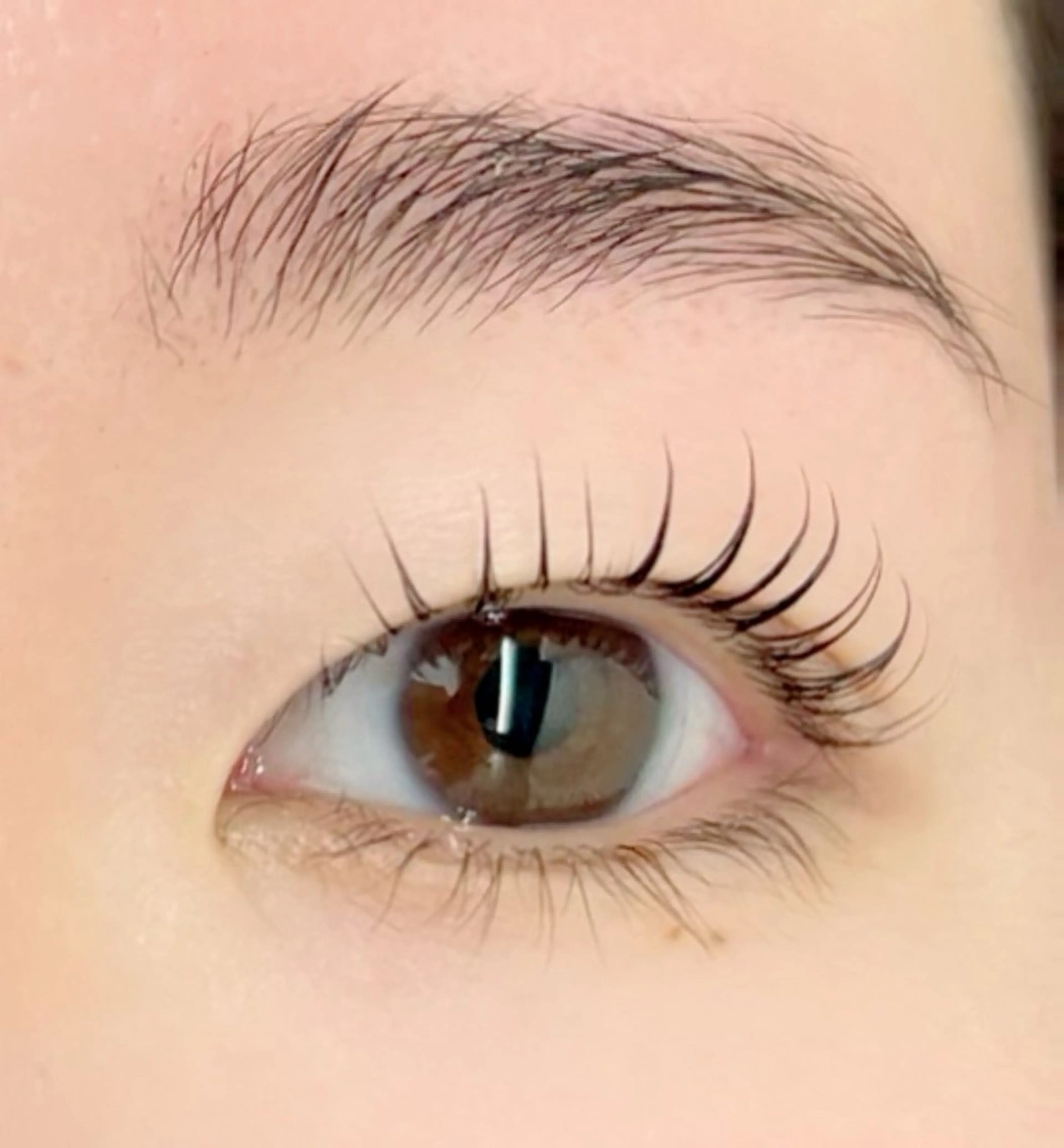 マツエク・マツパ Cカール 一重×まつ毛パーマ rukuku🌼Ui まつパ/眉毛Waxのマツエク・マツパデザイン