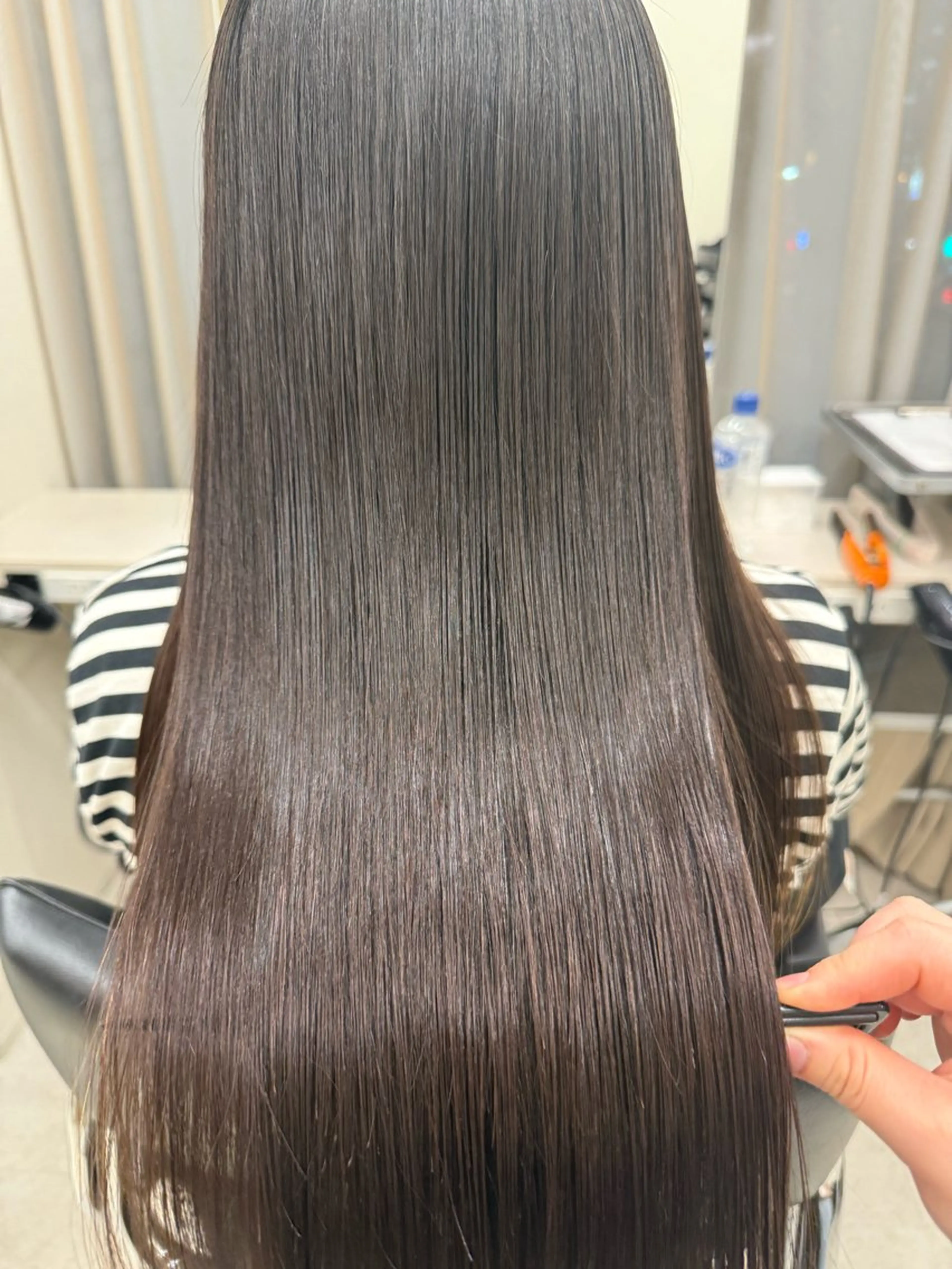 ロング パーマ haru 髪質改善サロンのヘアスタイル