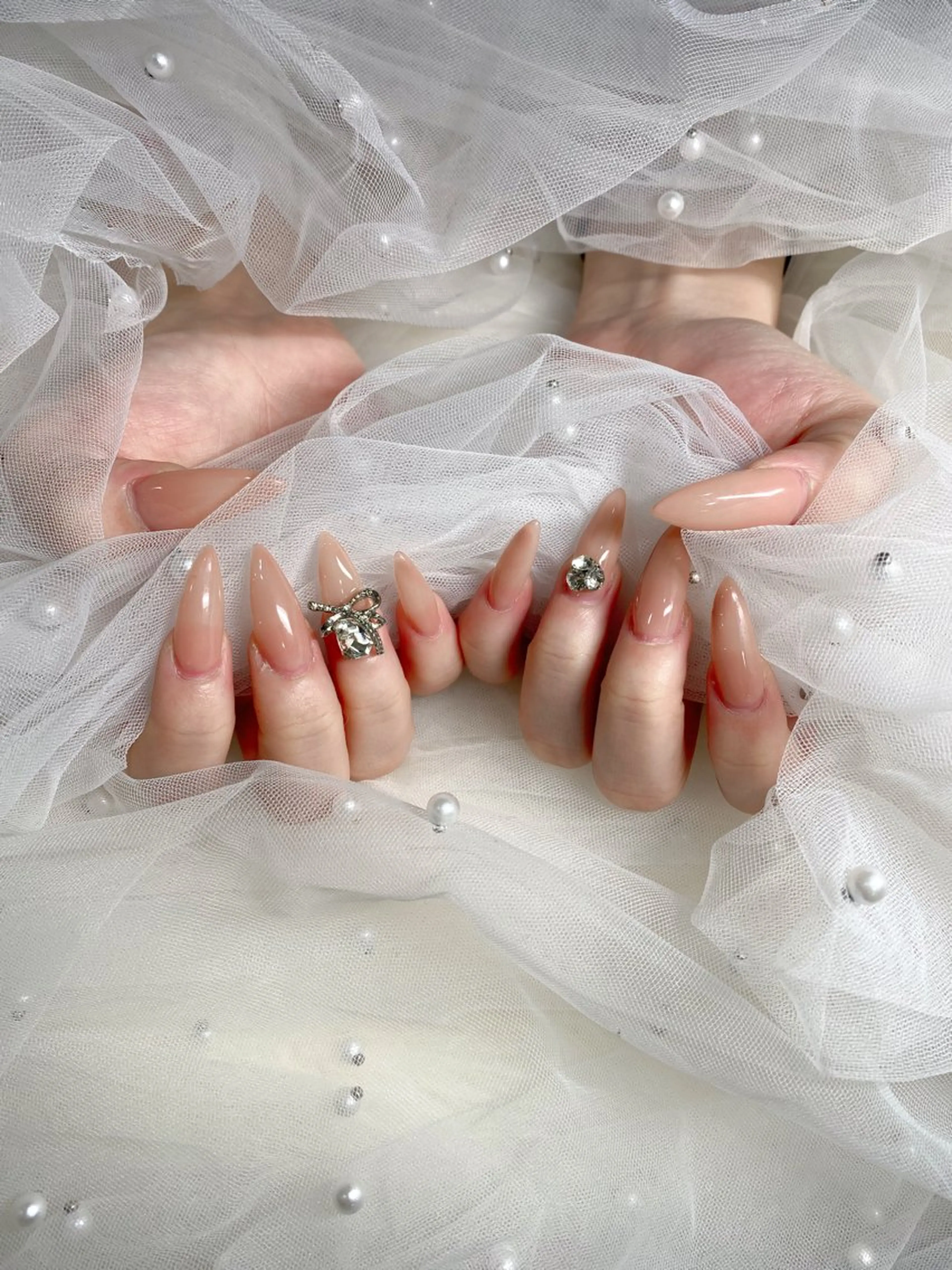 ネイル KOKOA💟キラキ ラネイル✨難波すぐのネイルデザイン