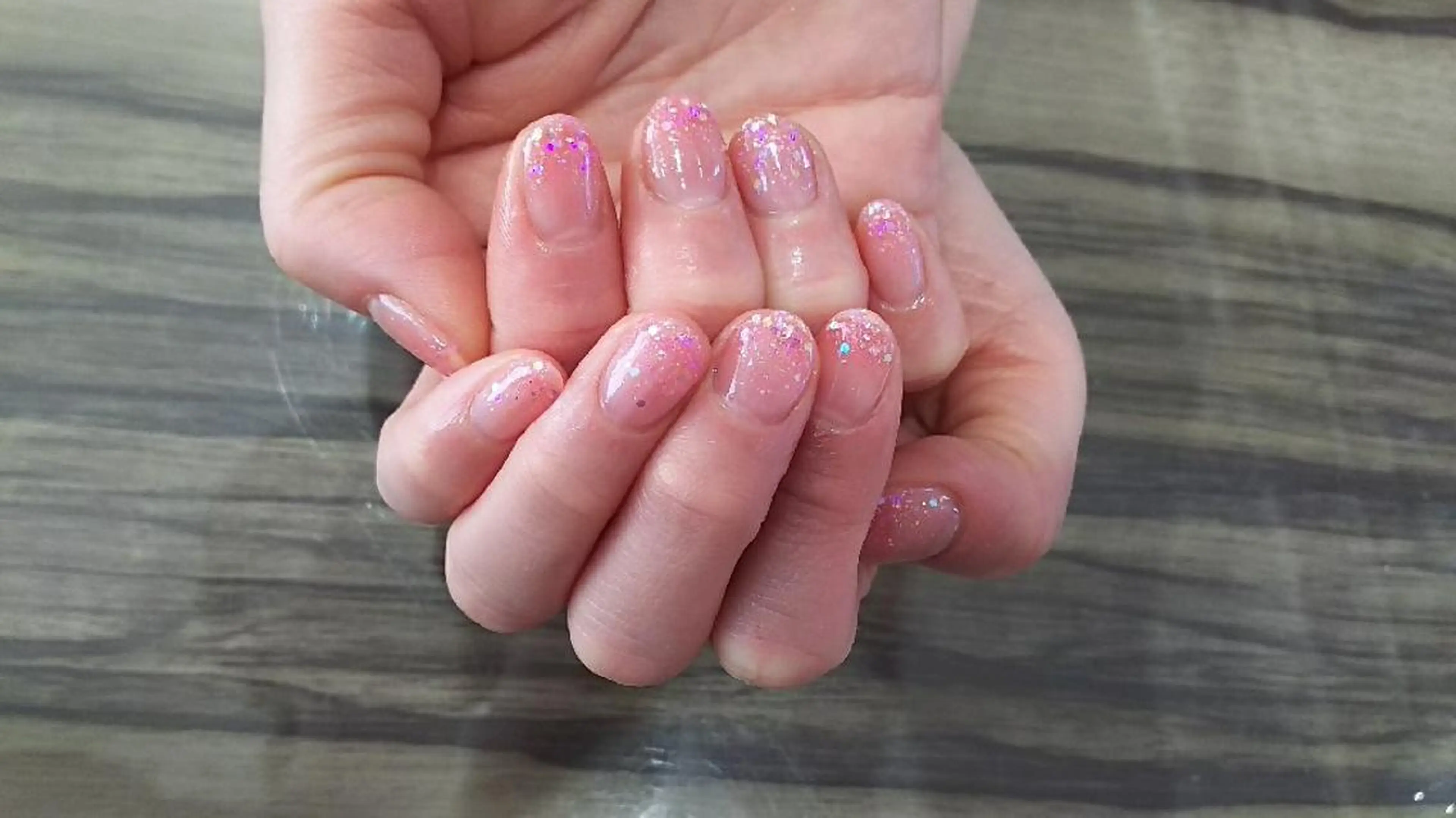 ネイル グラデーション ラメ(グリッター) ラメグラデーション Progress Nailのネイルデザイン
