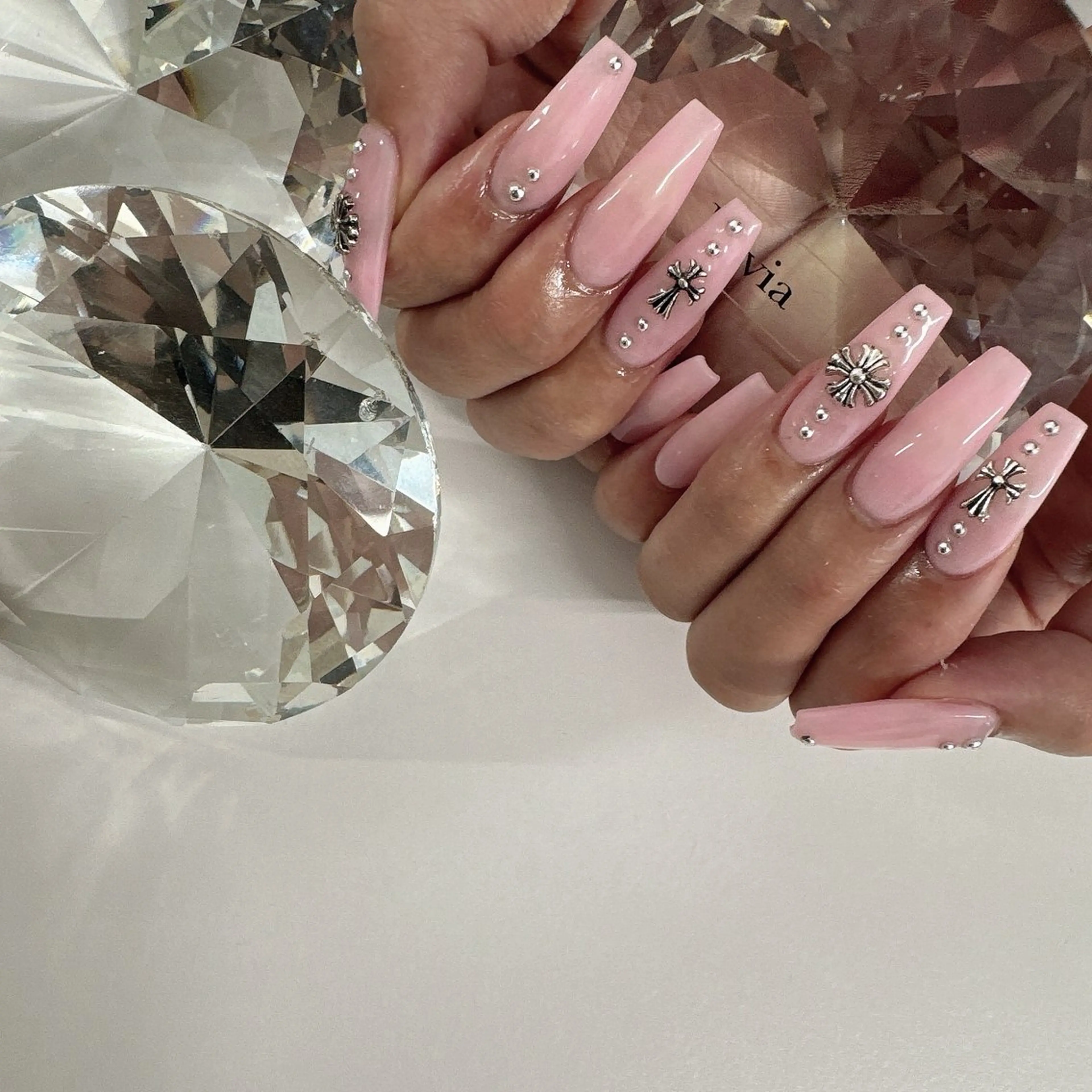 ネイル ハンドネイル Lavia nail＆eyelash所属・lavia🖤 ayumiのネイルデザイン