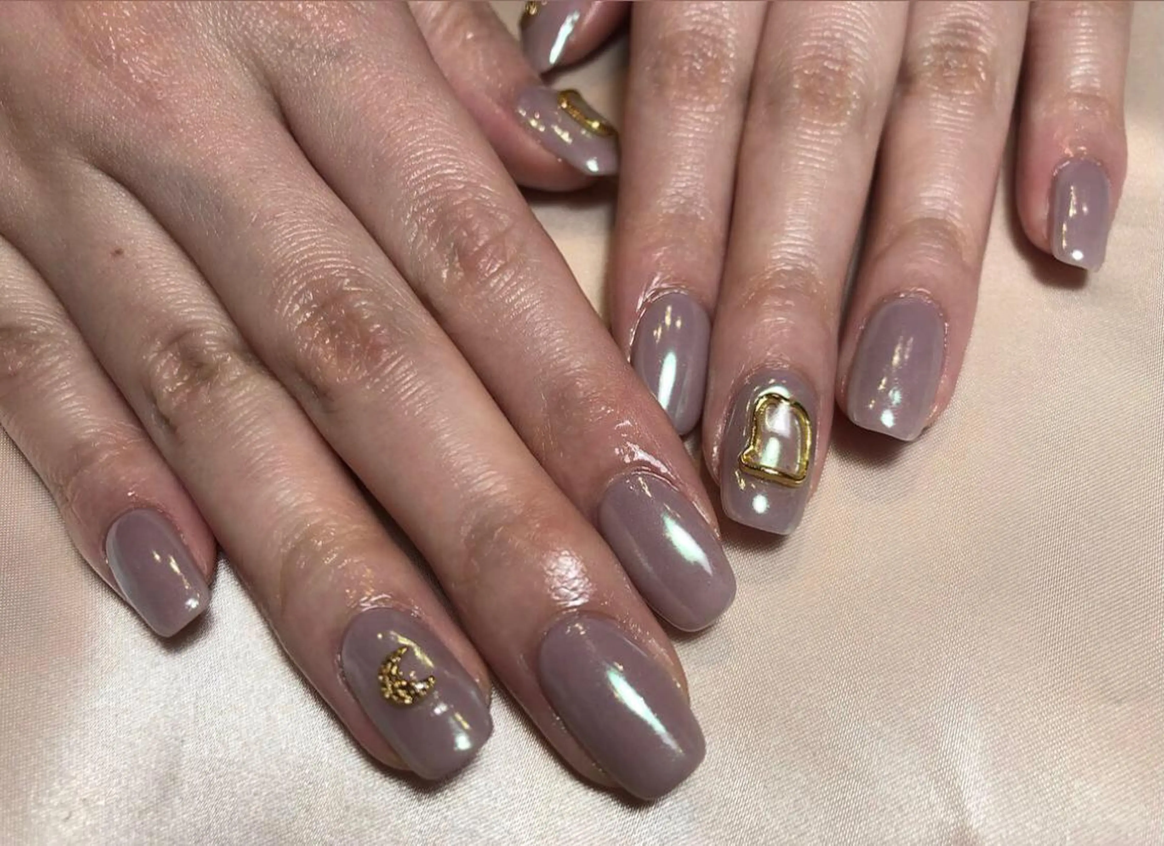 ネイル パラあり！フィルイン 美フォルムのネイルデザイン