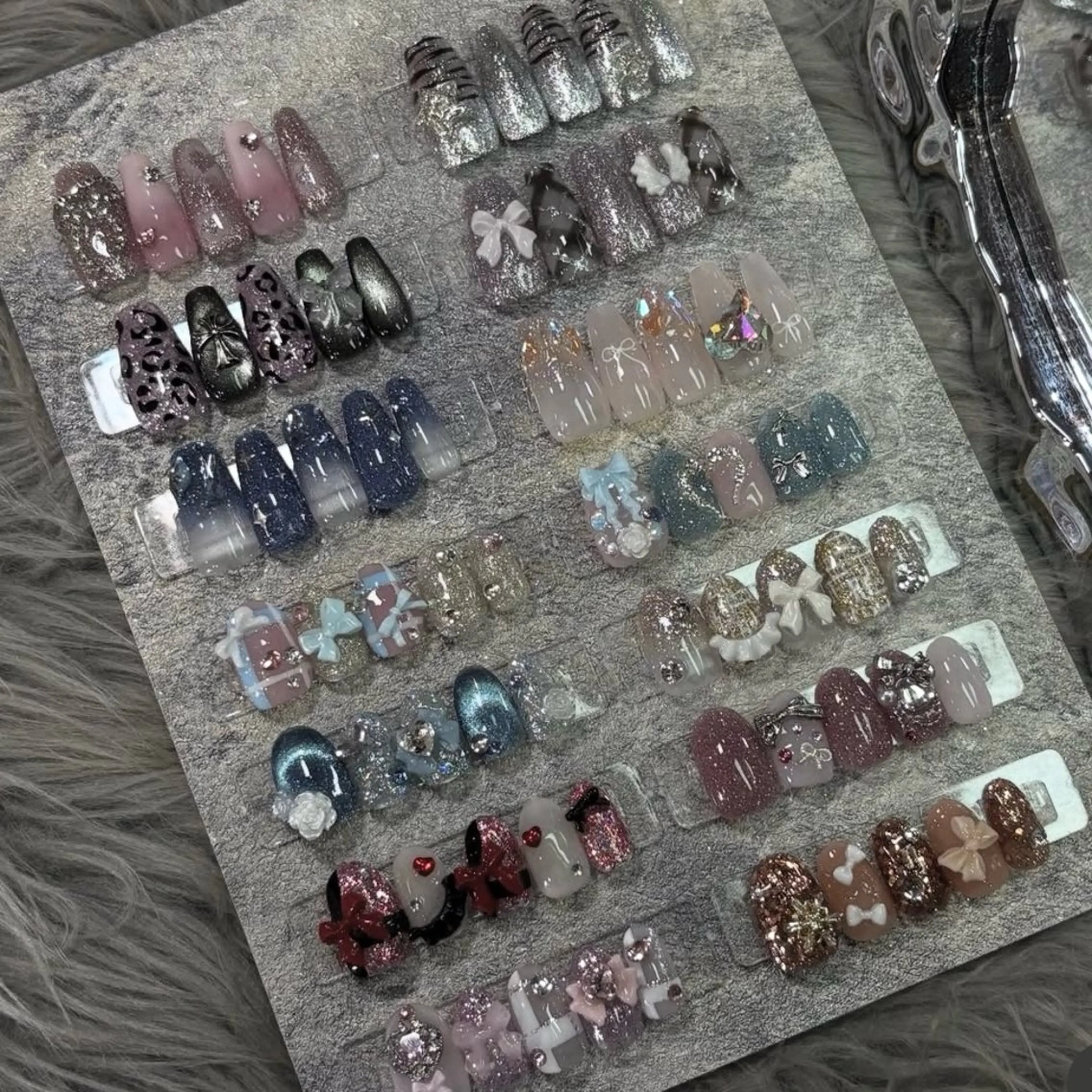 自爪✨春限定定額アートB￥9350🎀ིྀ🩵🫶🏻💅の写真