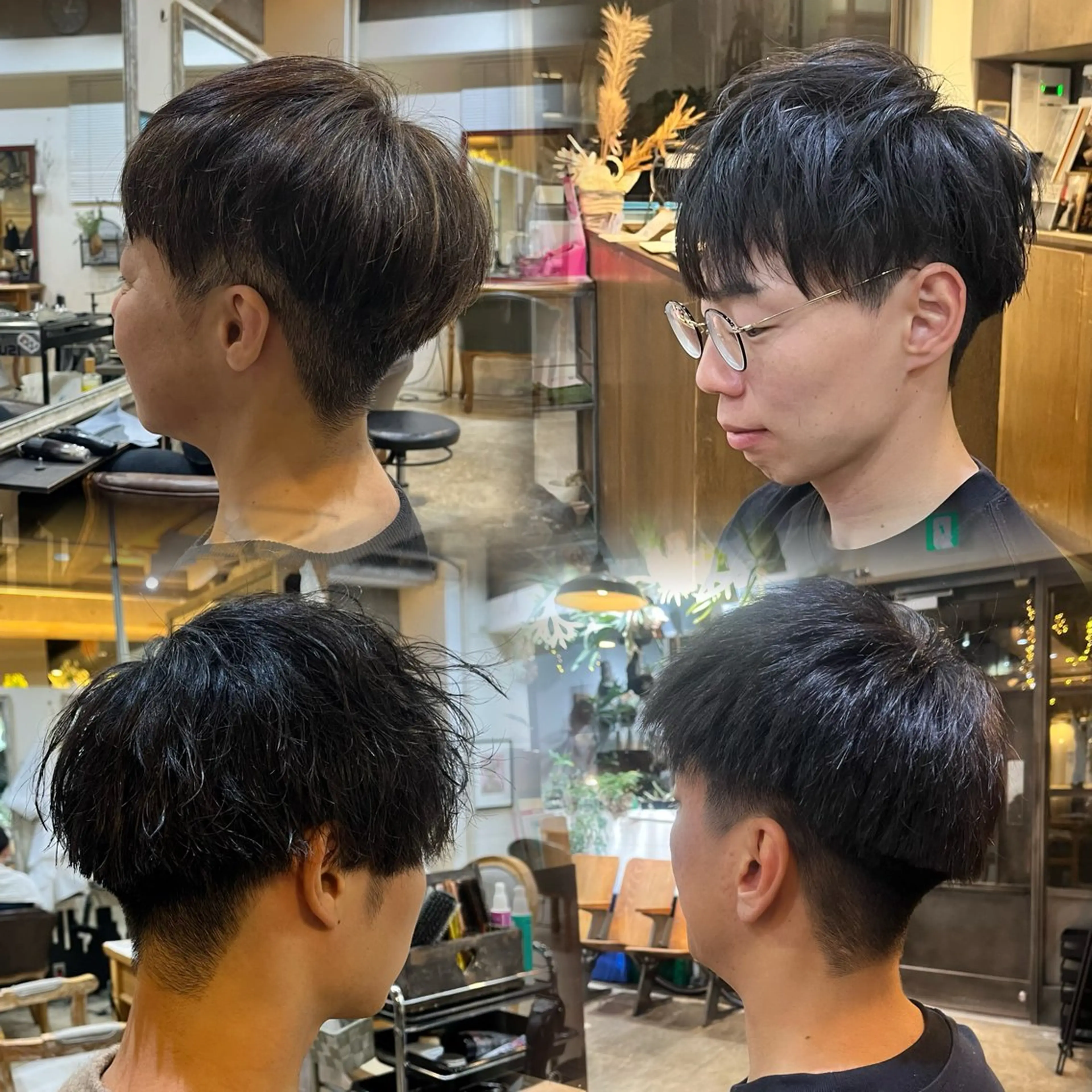 ショート メンズ 松原 樹里のヘアスタイル