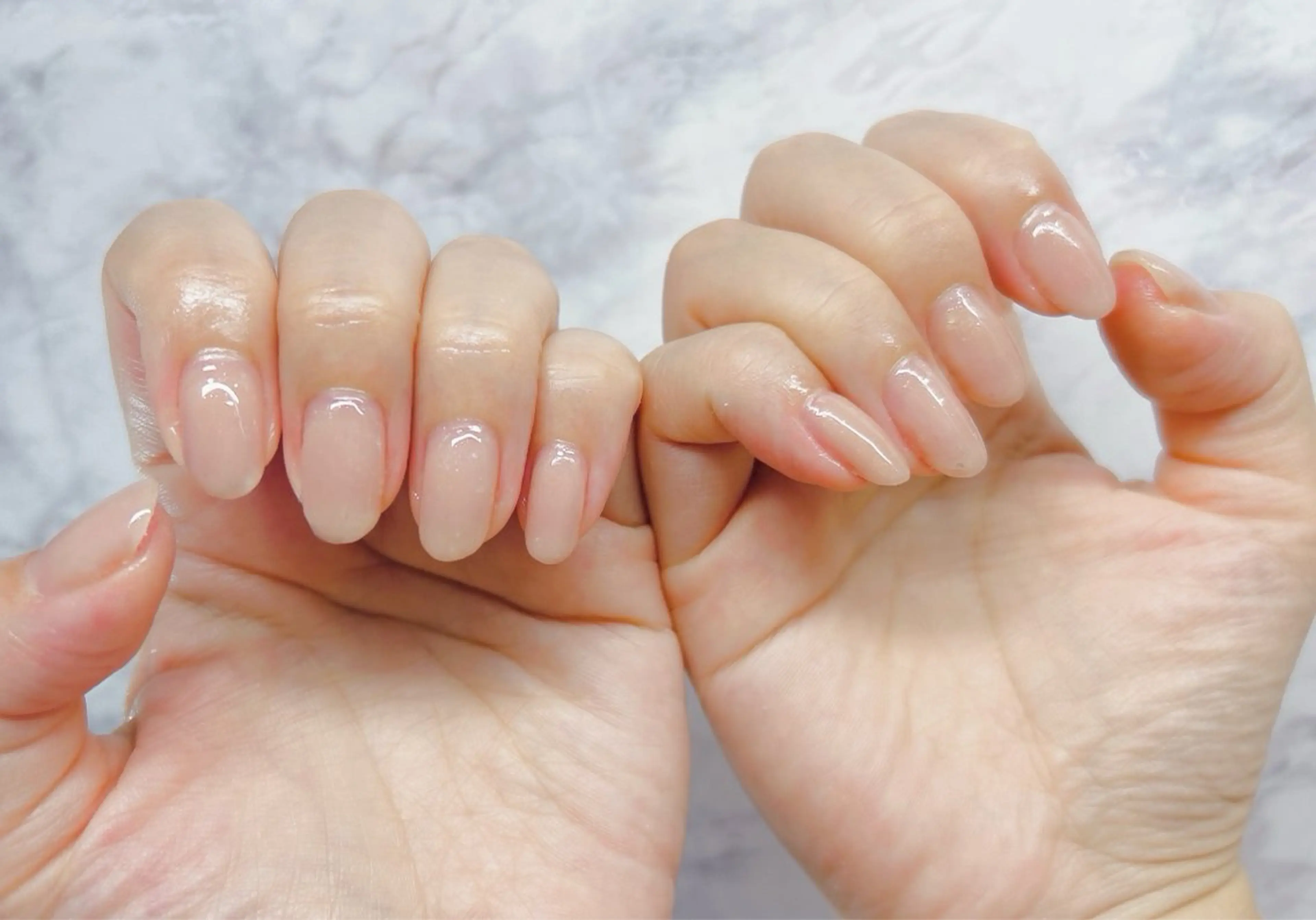 ネイル ラメ(グリッター) オフィスネイル ワンカラーネイル シンプルネイル MYu Beauty Salon YURIのネイルデザイン