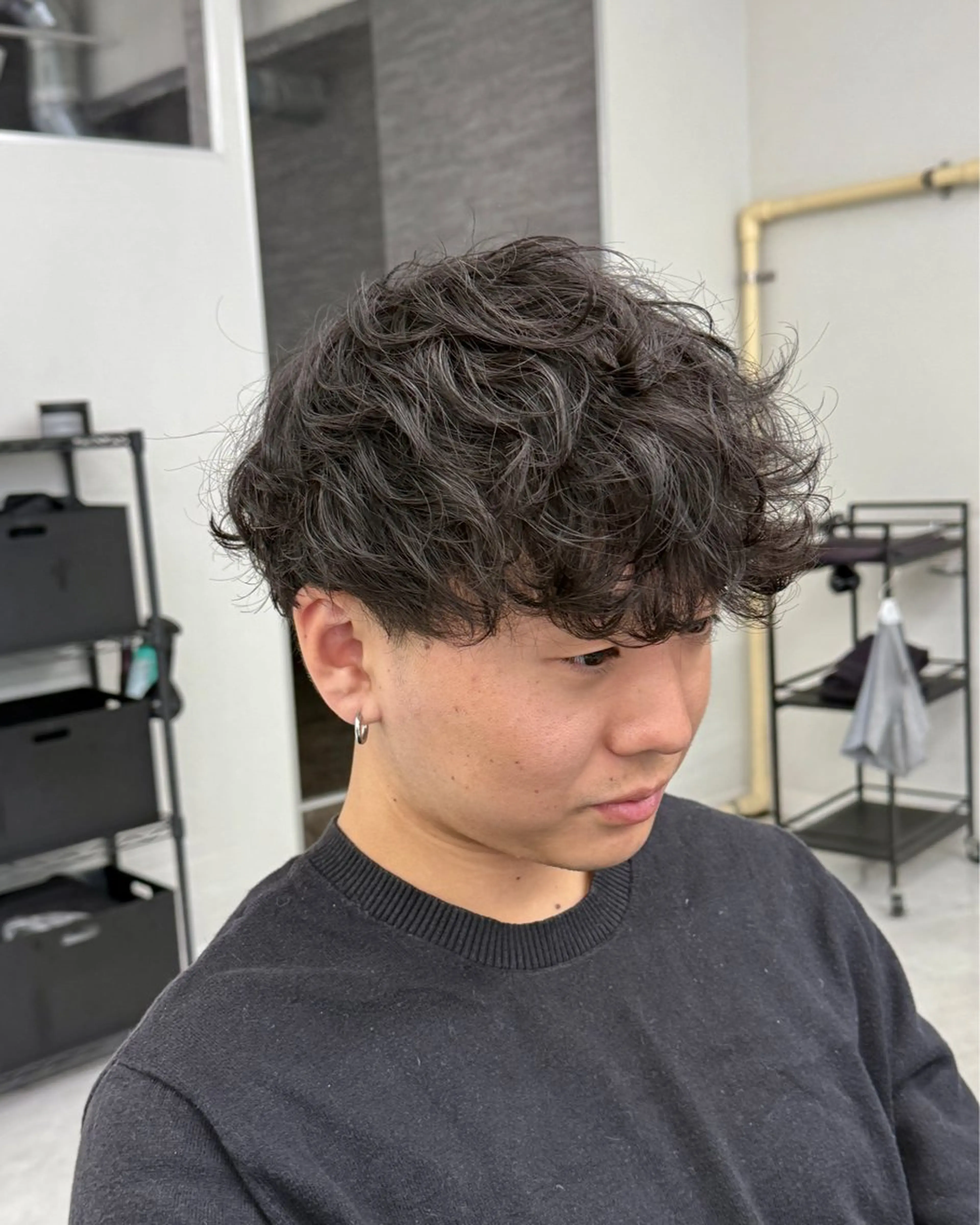 パーマ メンズ シャドウパーマ/ メンズ/KENTAのヘアスタイル