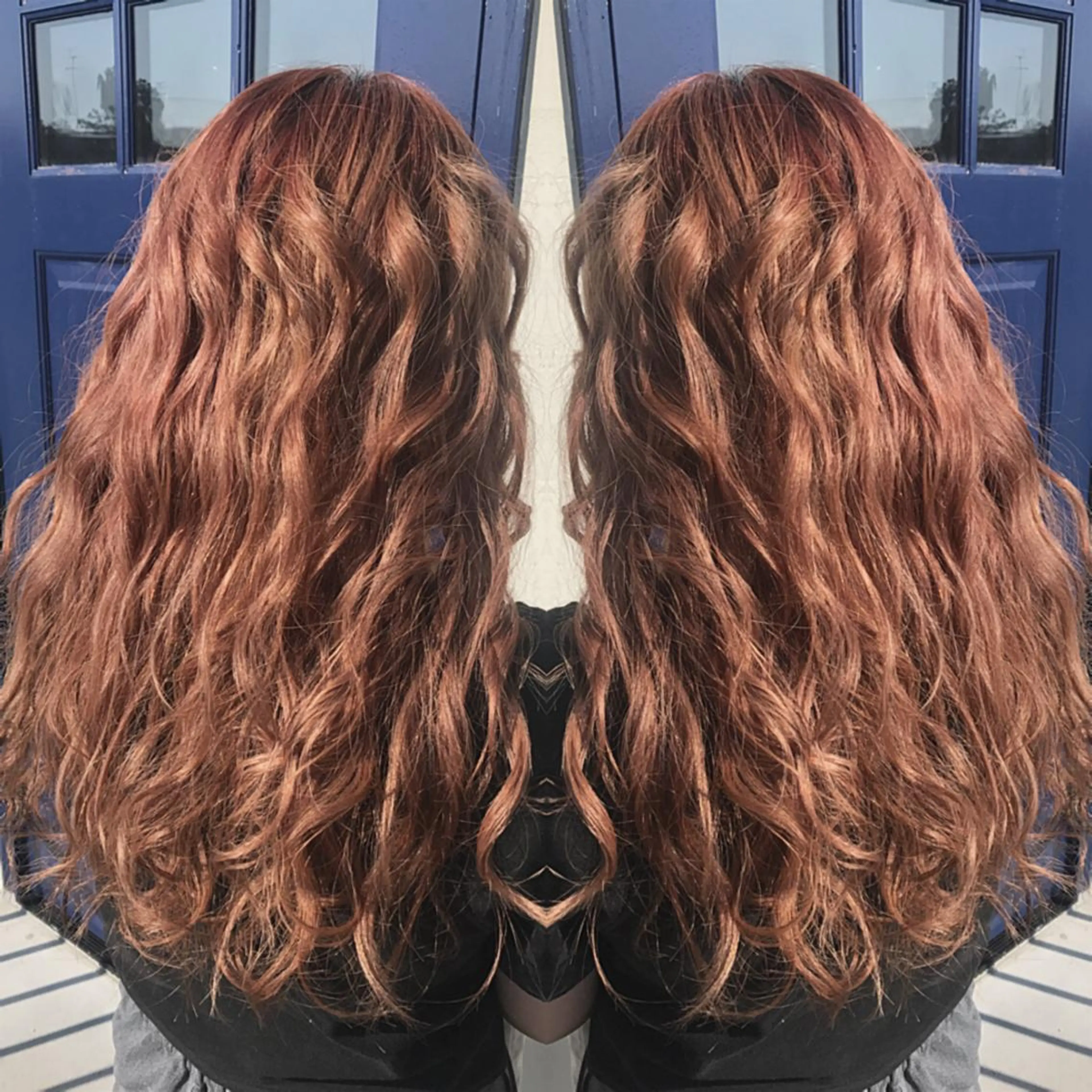 ロング カラー 重政 和樹のヘアスタイル