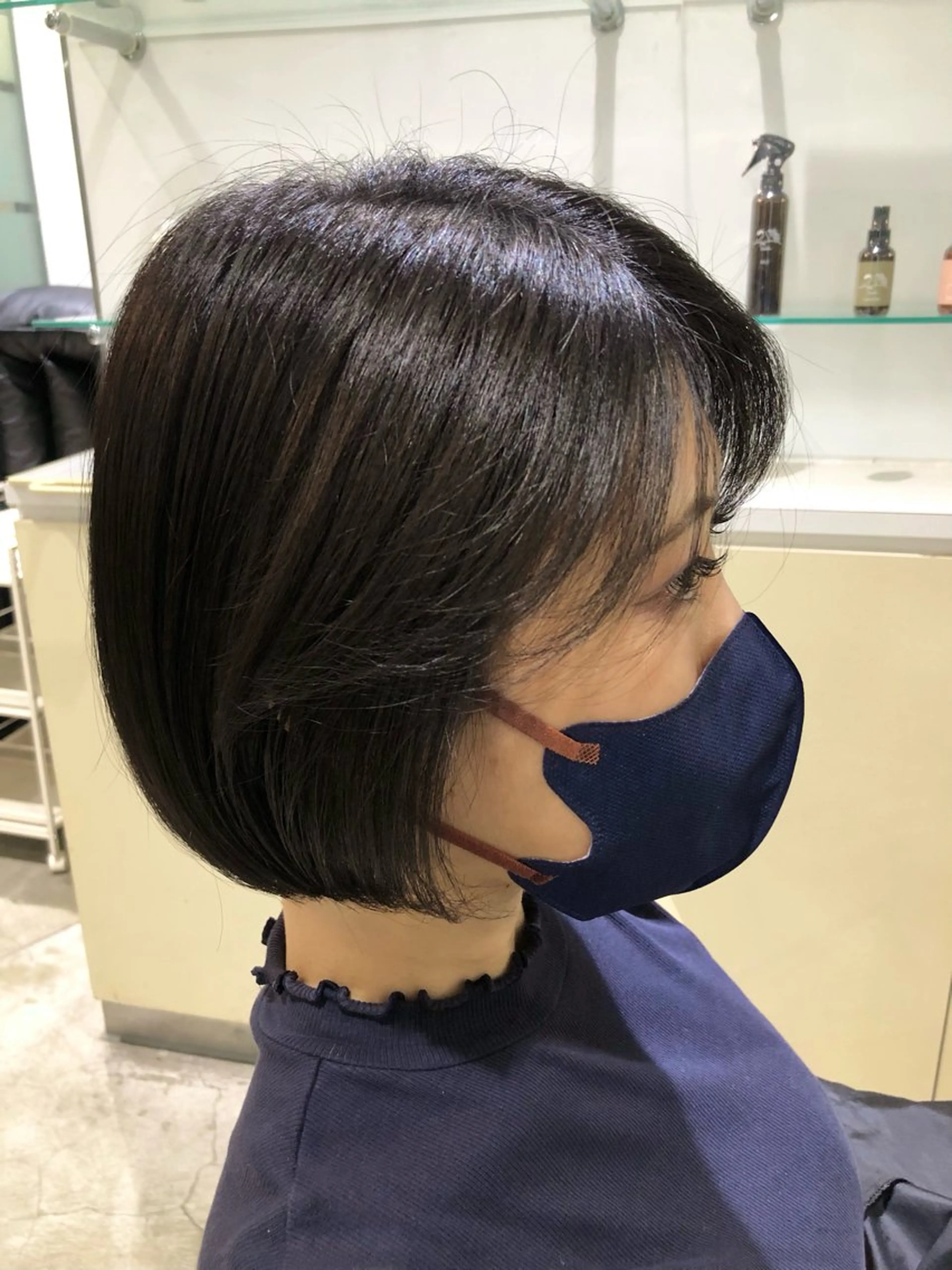 ショート カラー ショート／ボブ／レイ ヤーいくらまゆのヘアスタイル