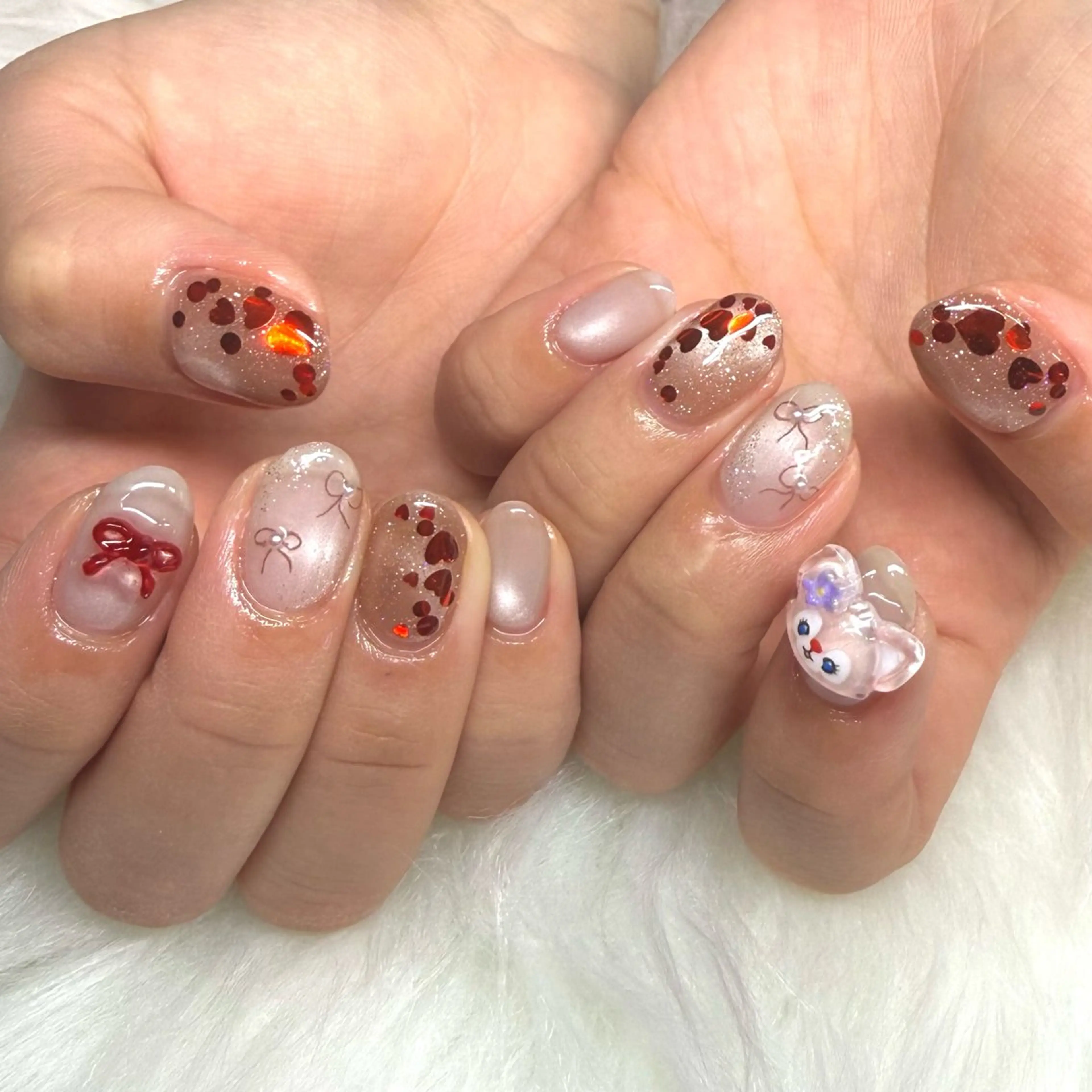 ネイル ハンドネイル jelly fish / ゆいのネイルデザイン