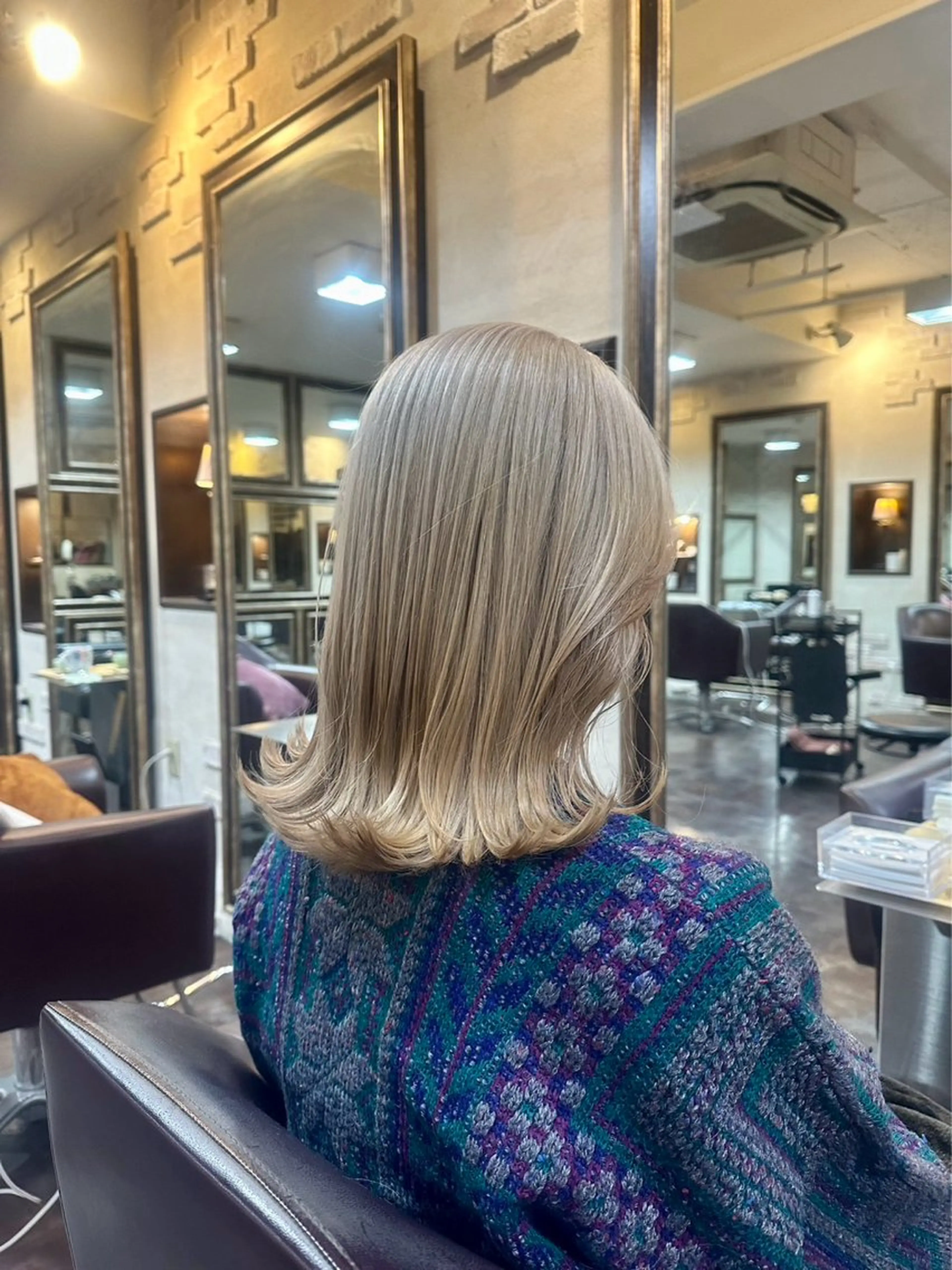 🌷【ミディアム】レディースモデルカット✨限定クーポンの写真