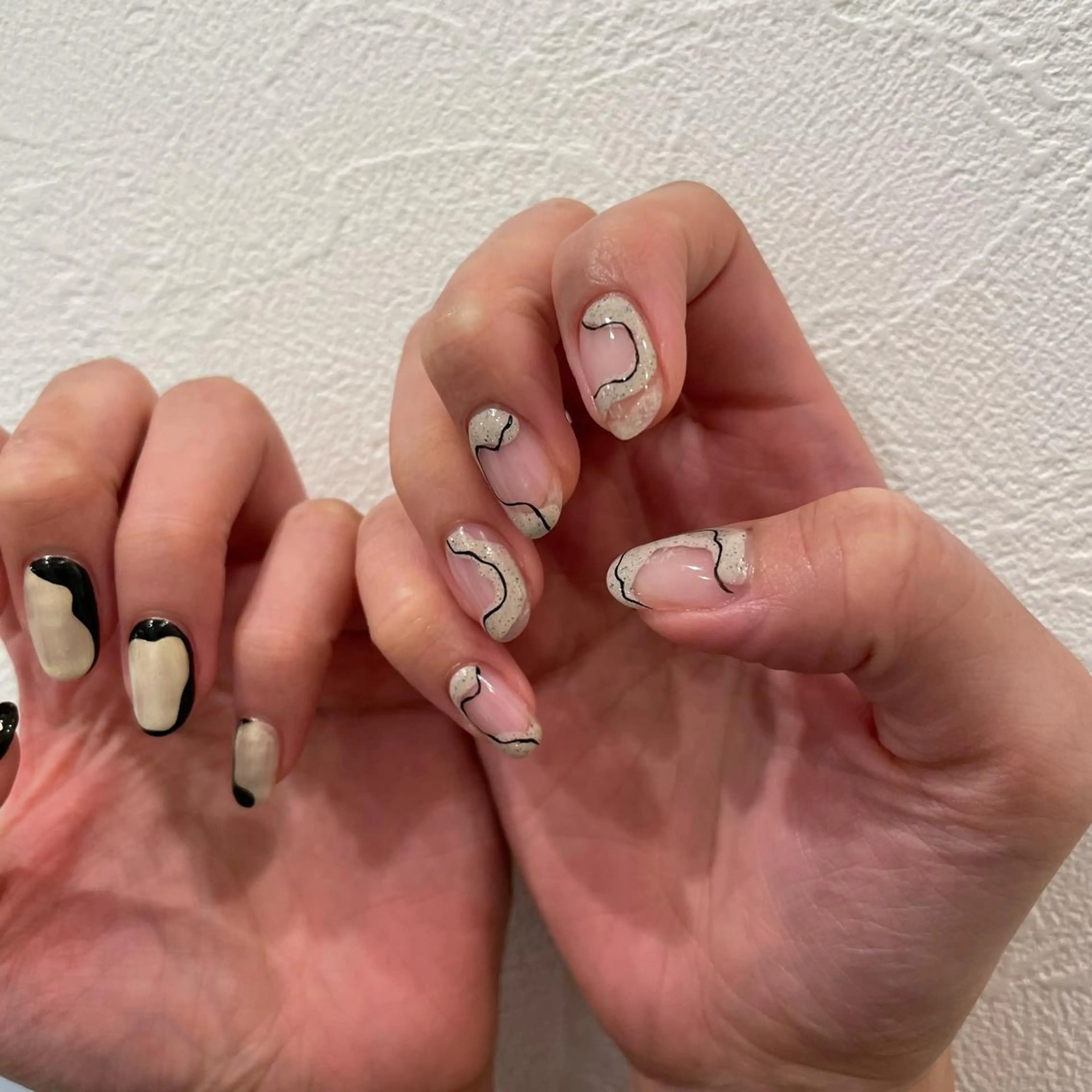 ネイル 持ち込み ニュアンスネイル ハンドネイル MIUNail YUMIのネイルデザイン