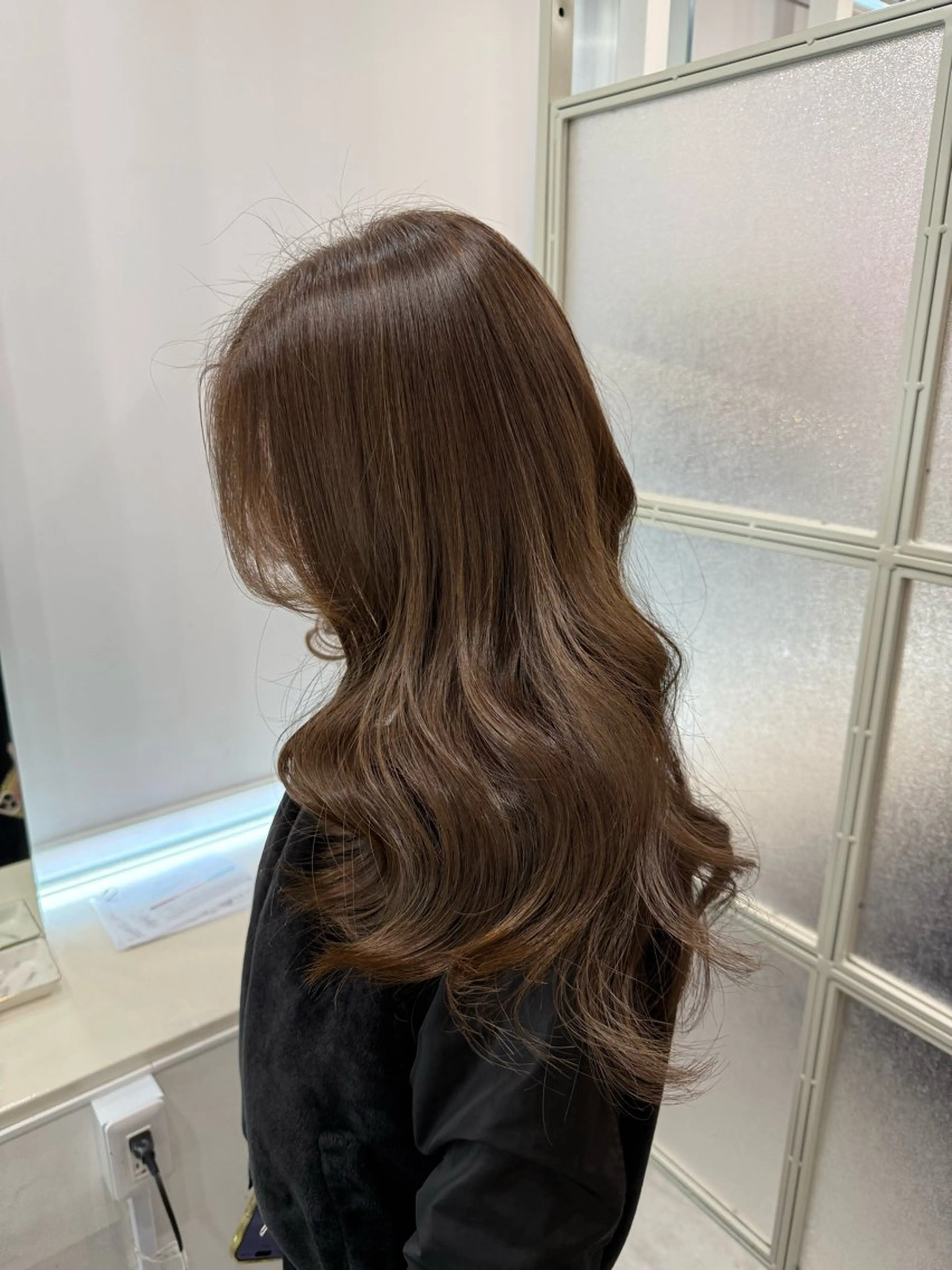 ロング ハイライト カット ヘアカラー MAHO/透明感カラ ー/髪質改善🍒のヘアスタイル