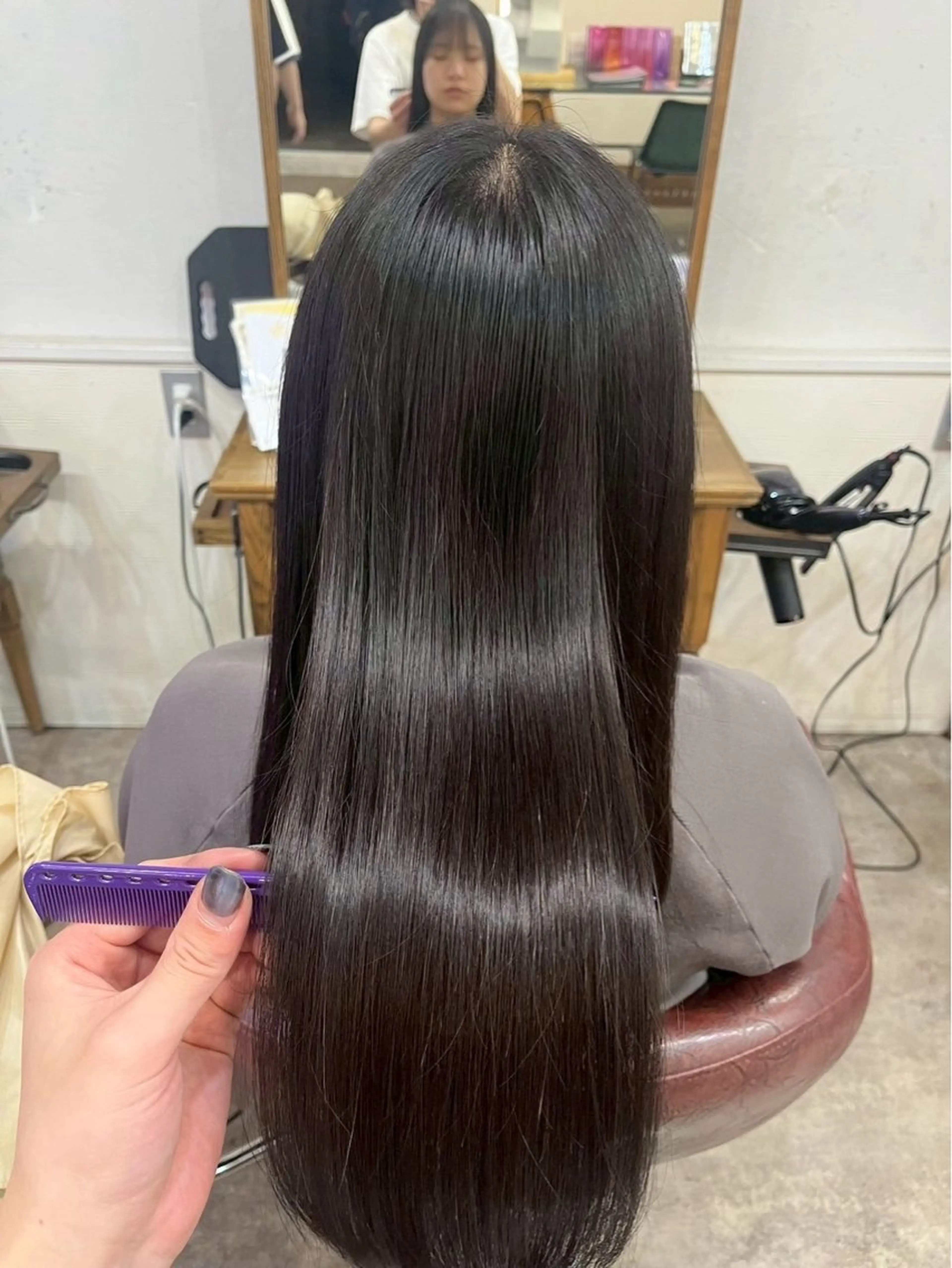 ロング メンズスタイリスト ティアラ👑のヘアスタイル