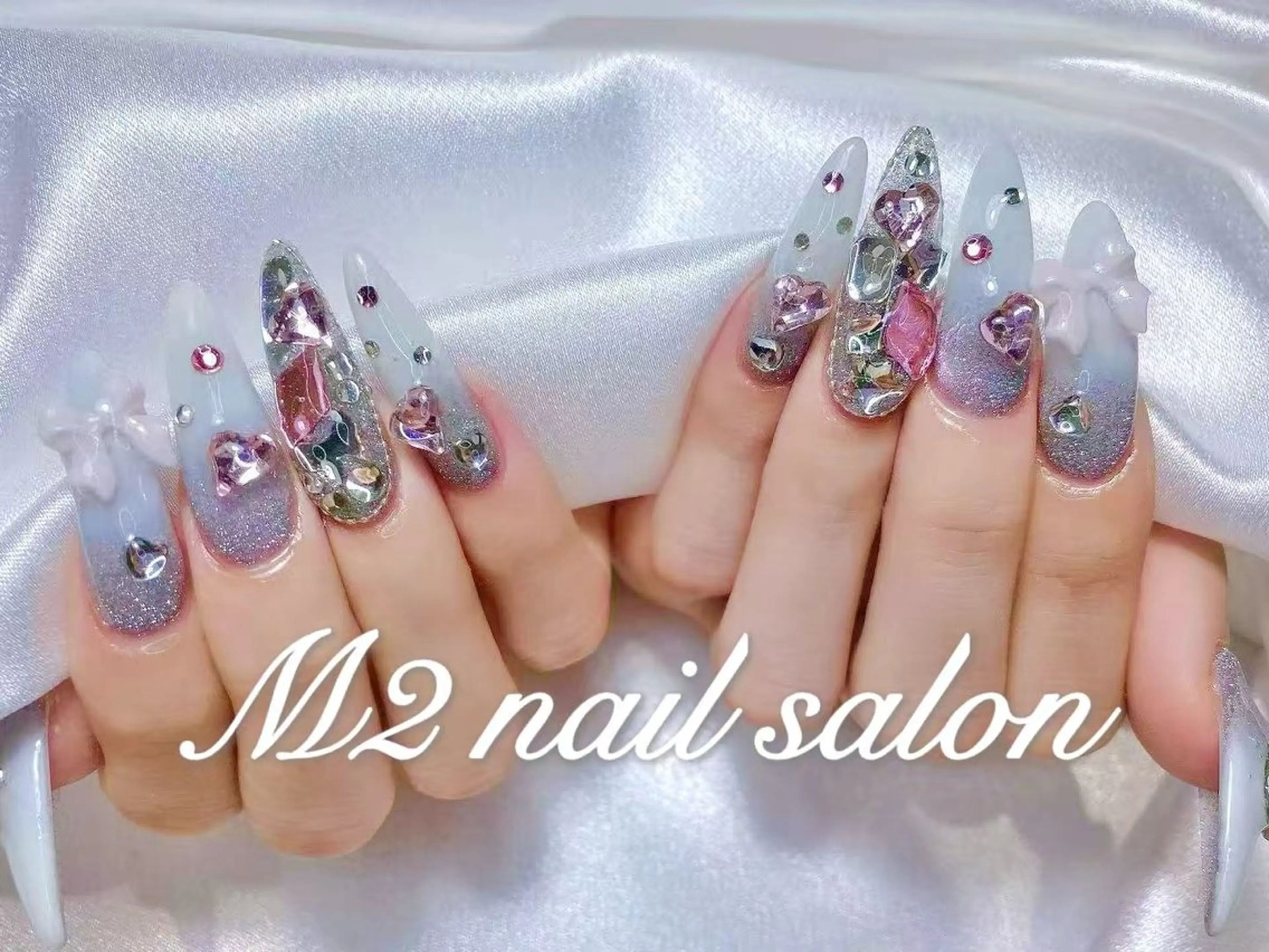 ネイル 長さだし専門店 M2　rikaのネイルデザイン