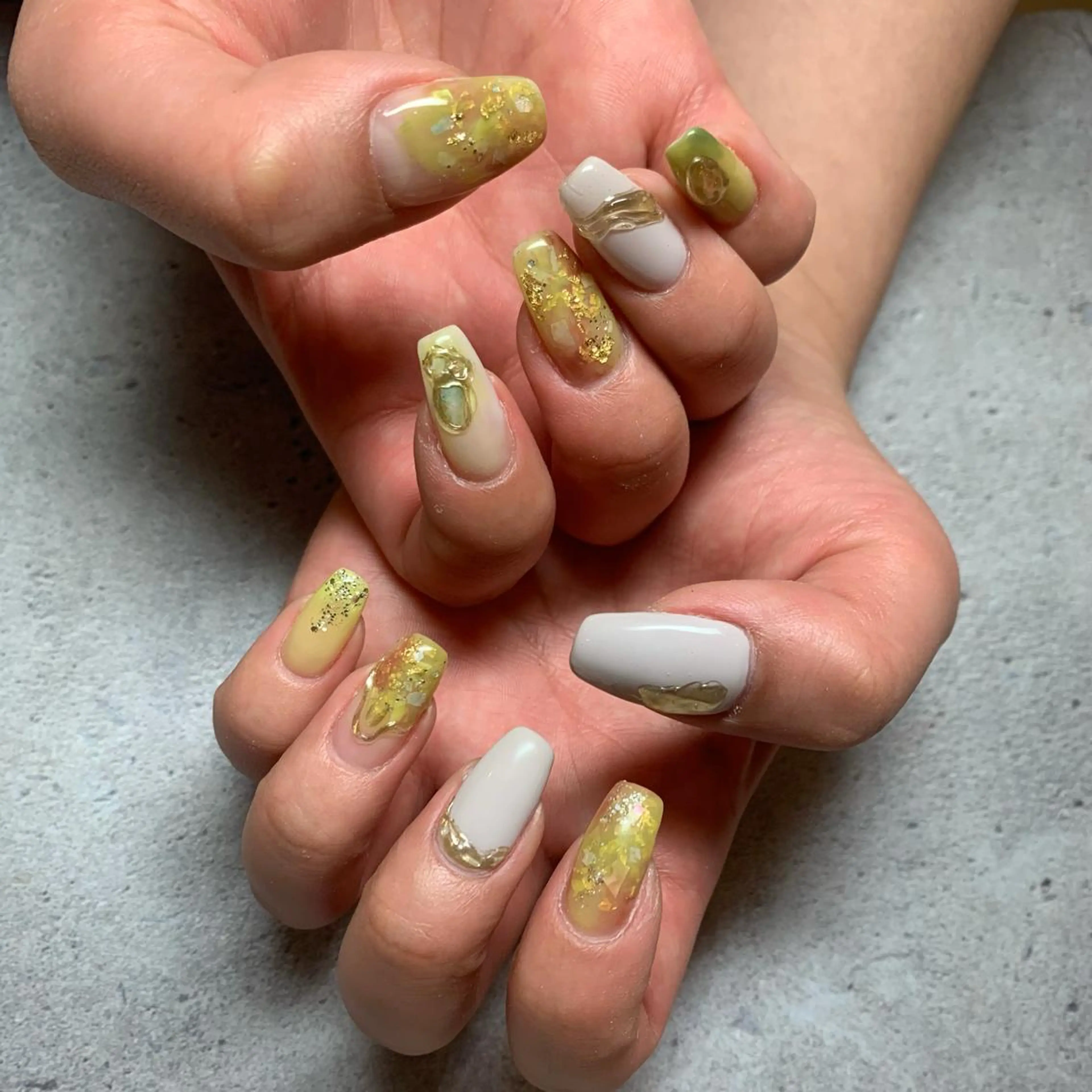 ネイル SOL　nail イマナカのネイルデザイン