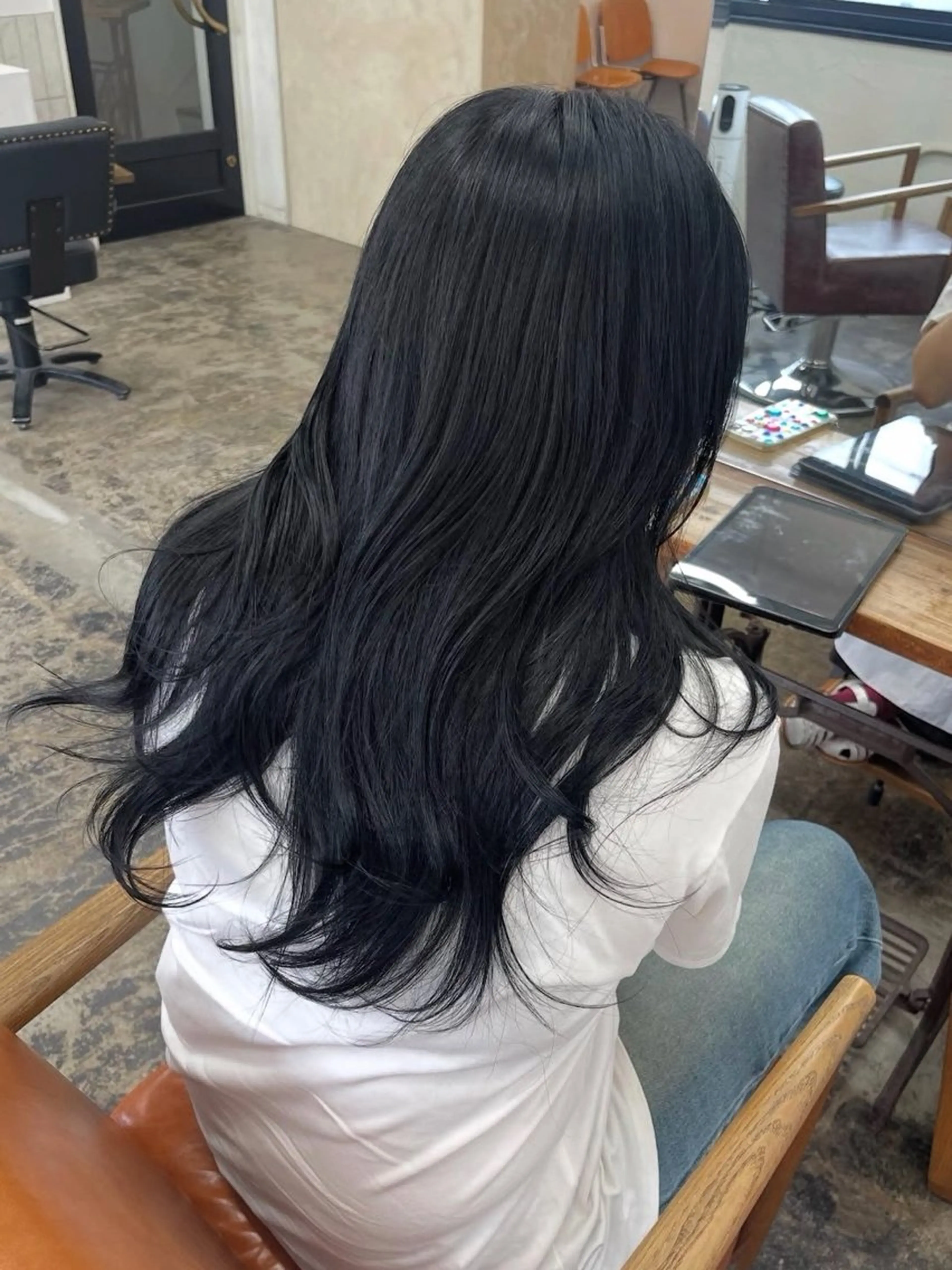 ロング カラー カット ヘアカラー Terve.野崎 真里奈のヘアスタイル