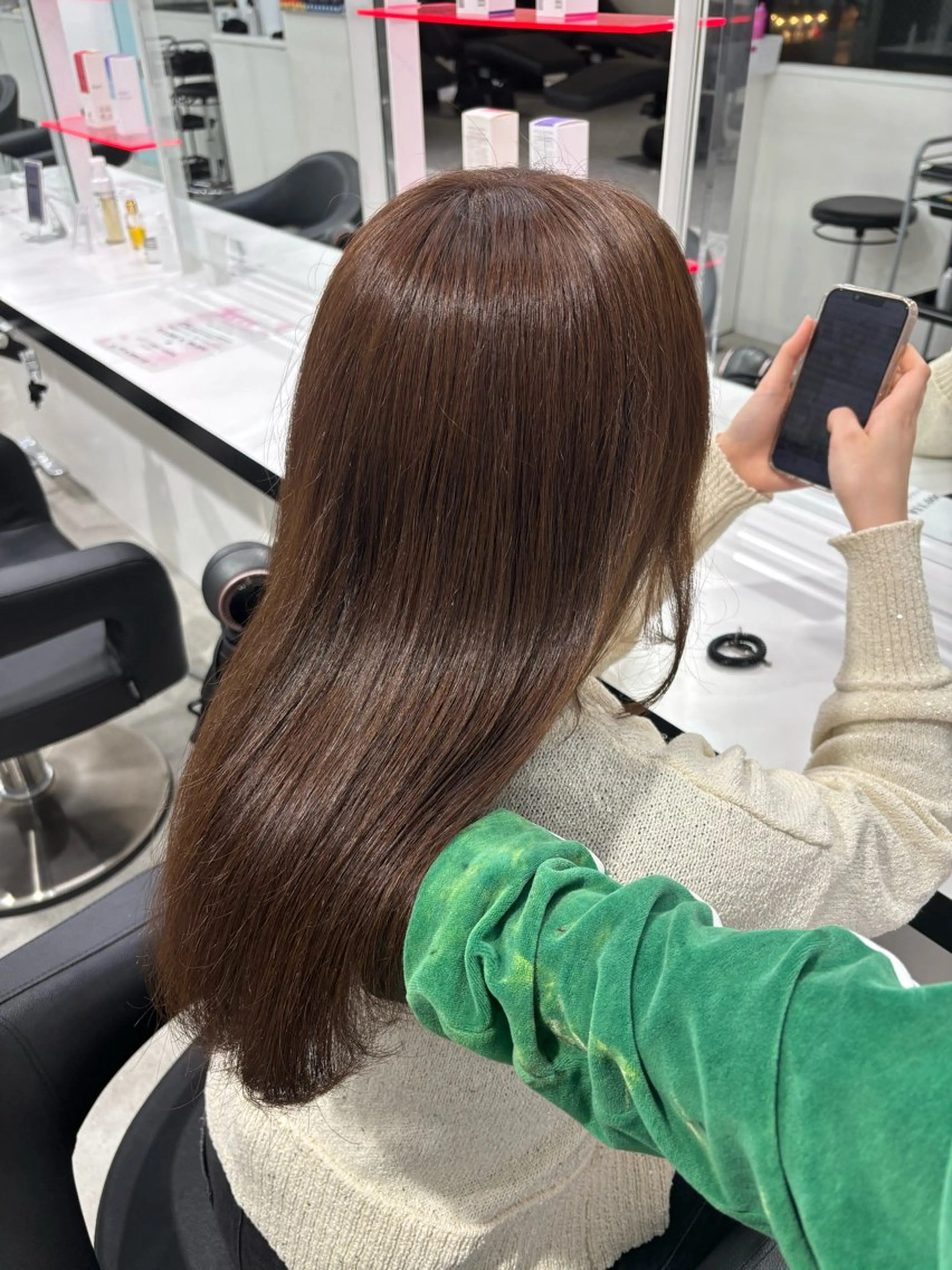 カラー Wカラー/暖色/べ ージュりく©︎🐝のヘアスタイル