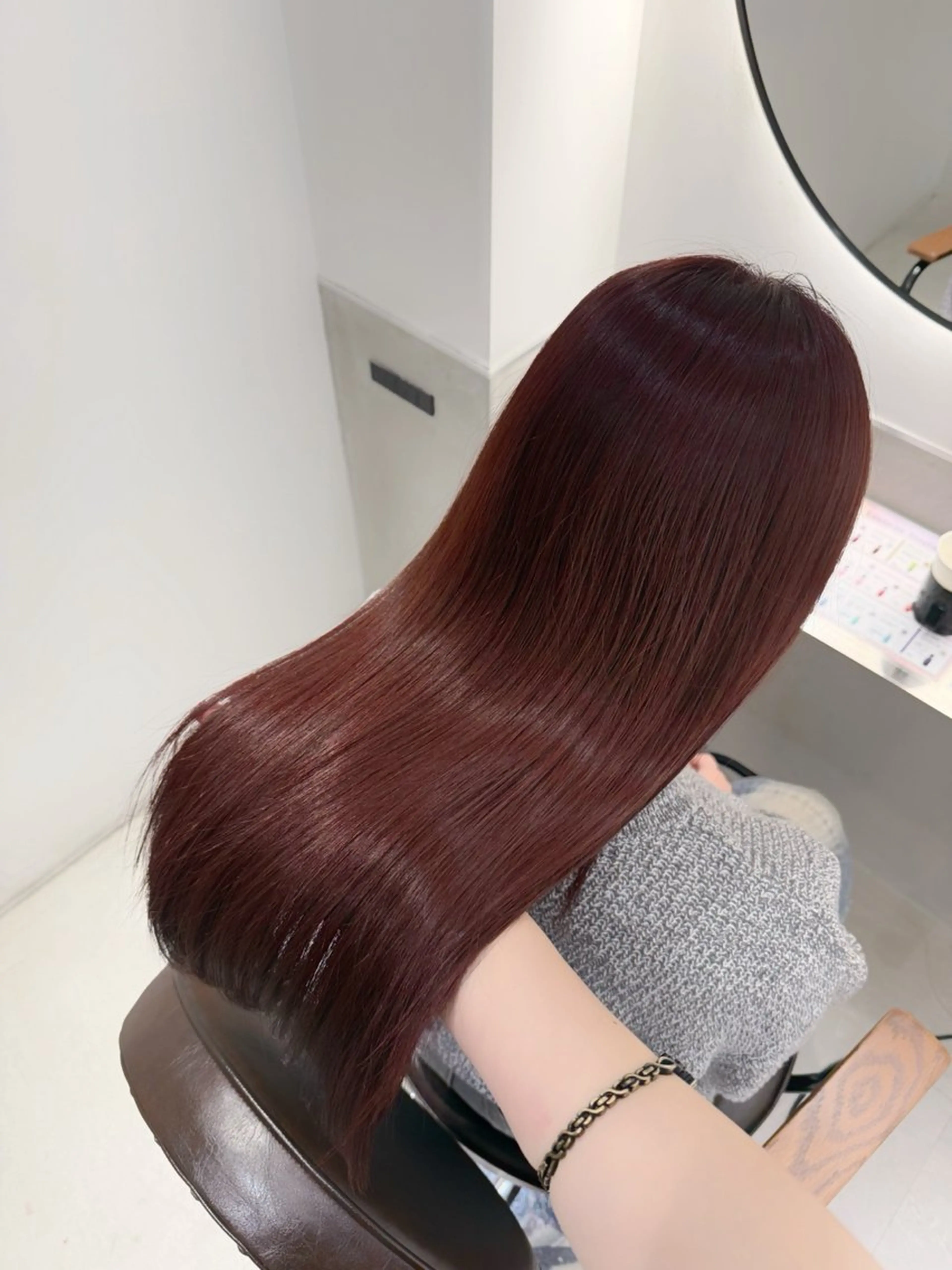 ロング 髪質改善 カット ヘアカラー トリートメント 艶髪カラー🫧 髪質改善🪽萩原のヘアスタイル