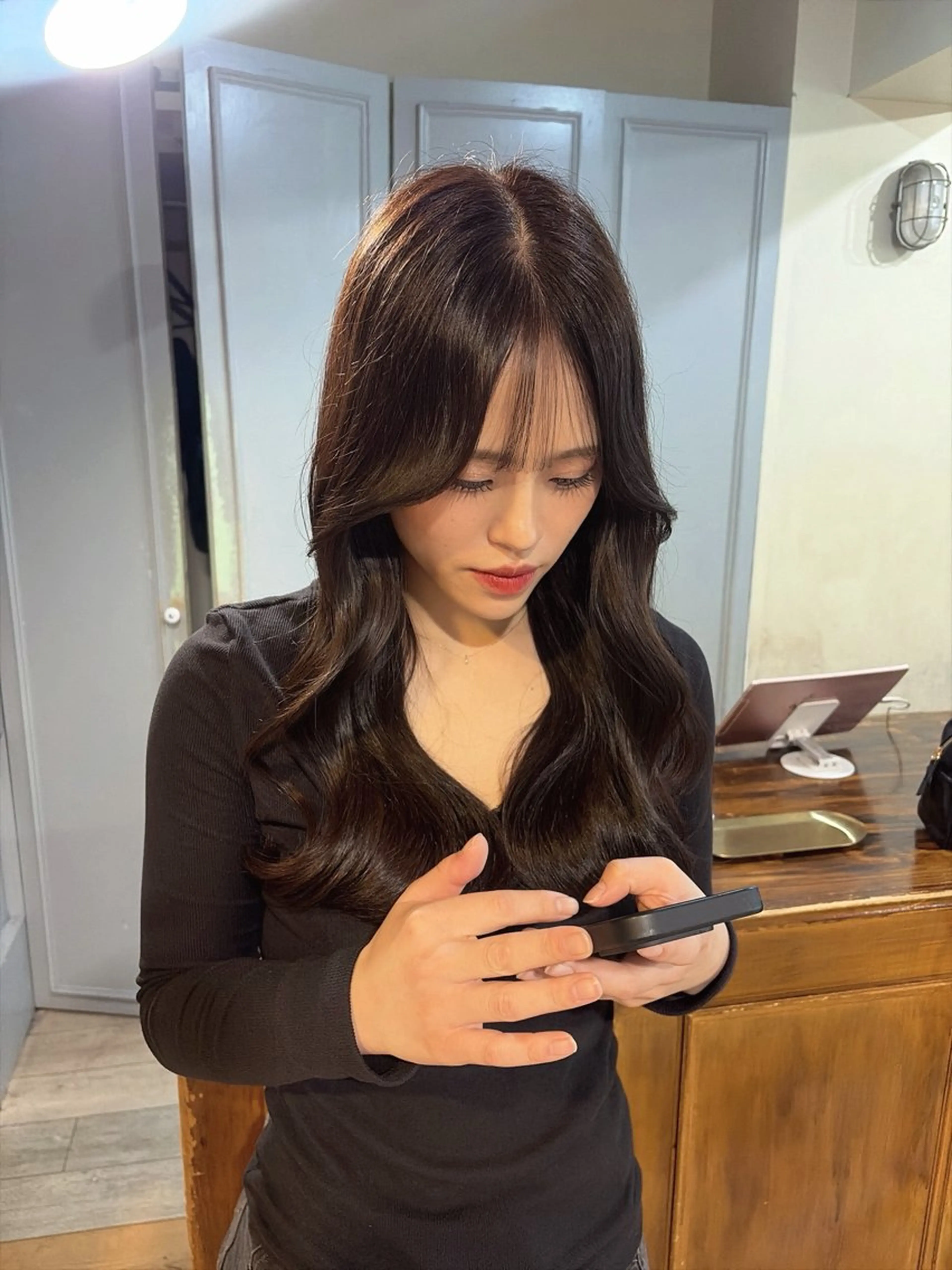 ロング ヘアカラー 💜🦋 COCONA🦋💜のヘアスタイル