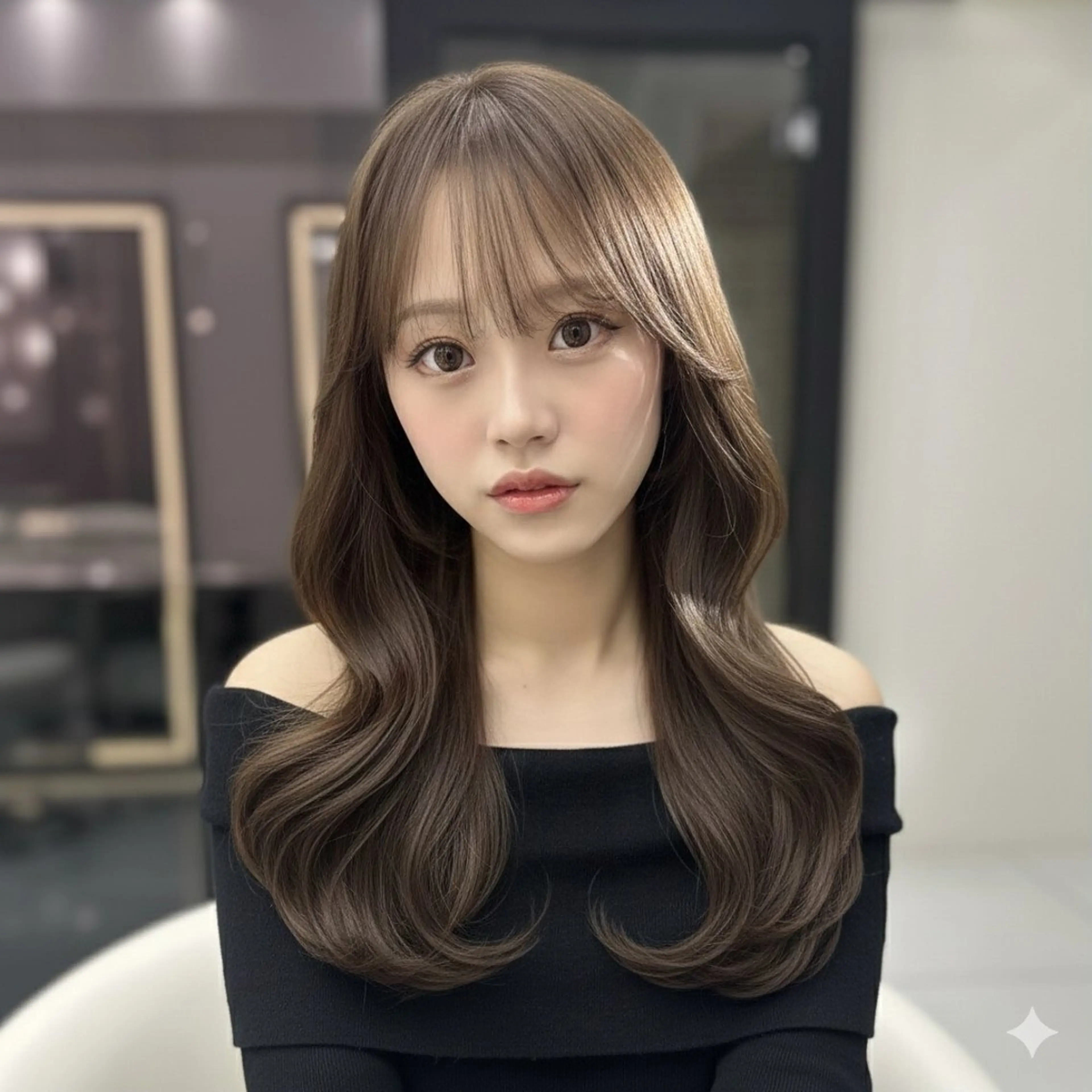 💞【超お得な先着3名様限定】💞韓国風カット+透明感カラー+3stepTRの写真