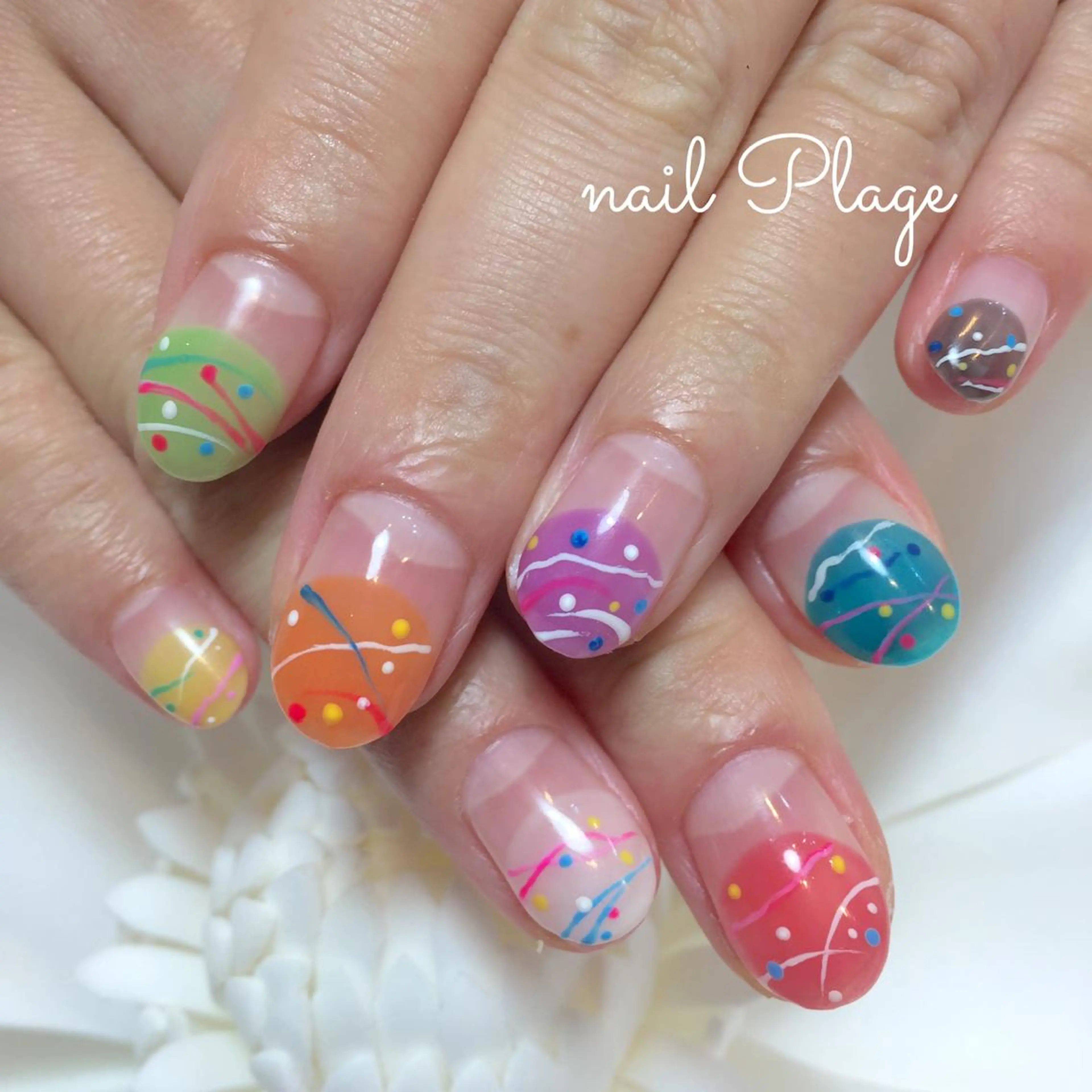 ネイル nail Plage Imai kanaのネイルデザイン