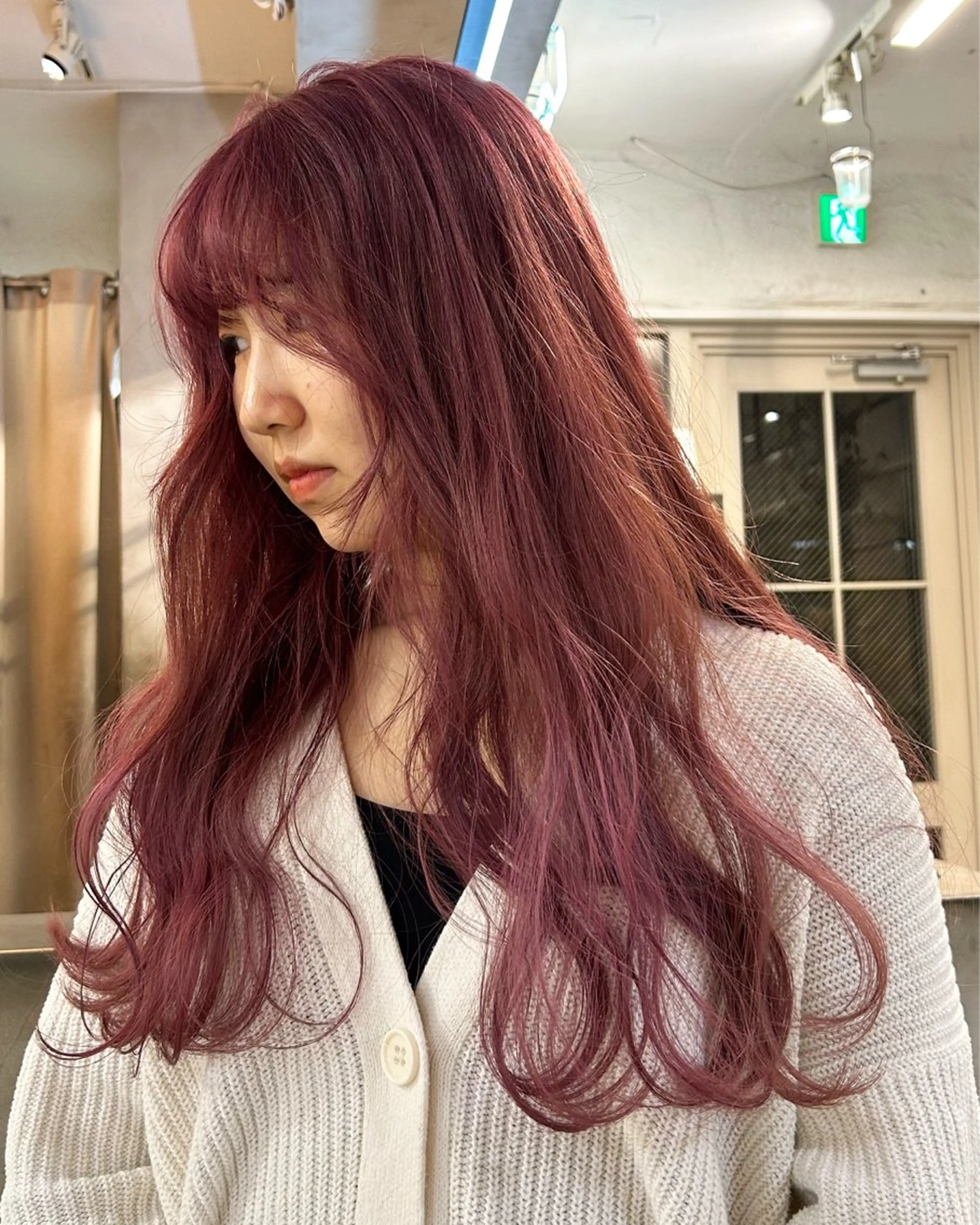 ロング カラー じゅわっと暖色カラー 🍊Moemiのヘアスタイル