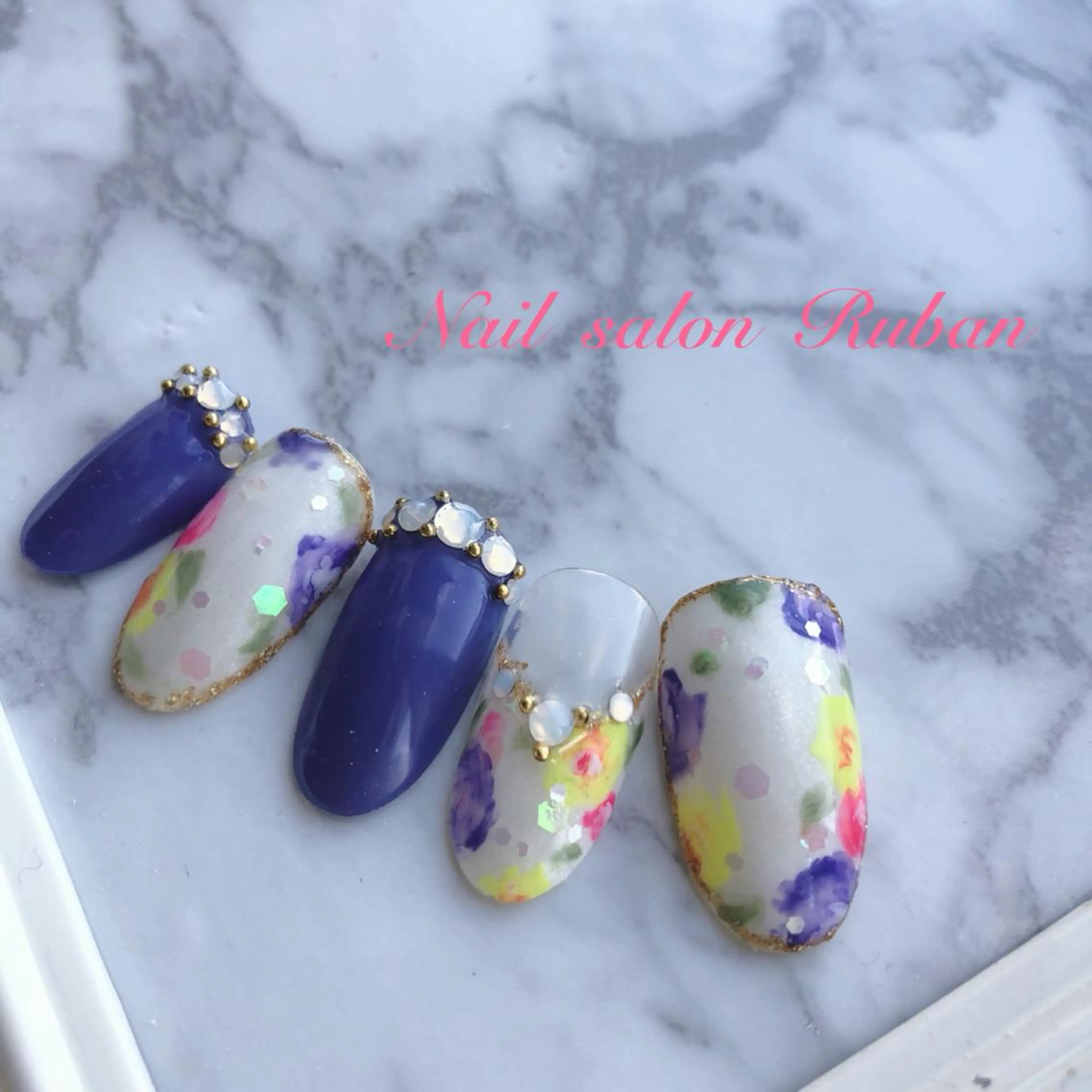 ネイル Nail salon Rubanのネイルデザイン