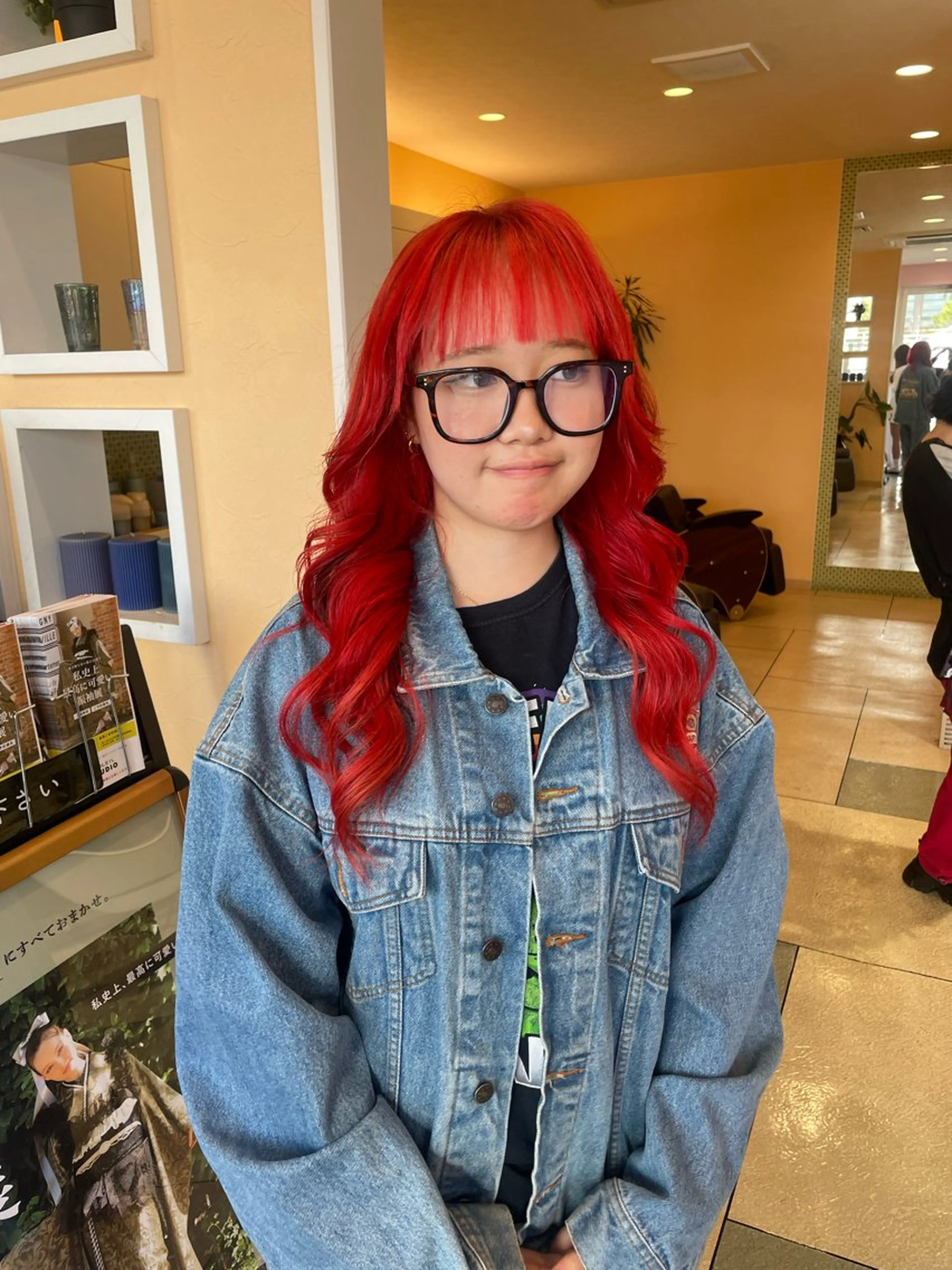 ロング カラー 池田 梨紗のヘアスタイル