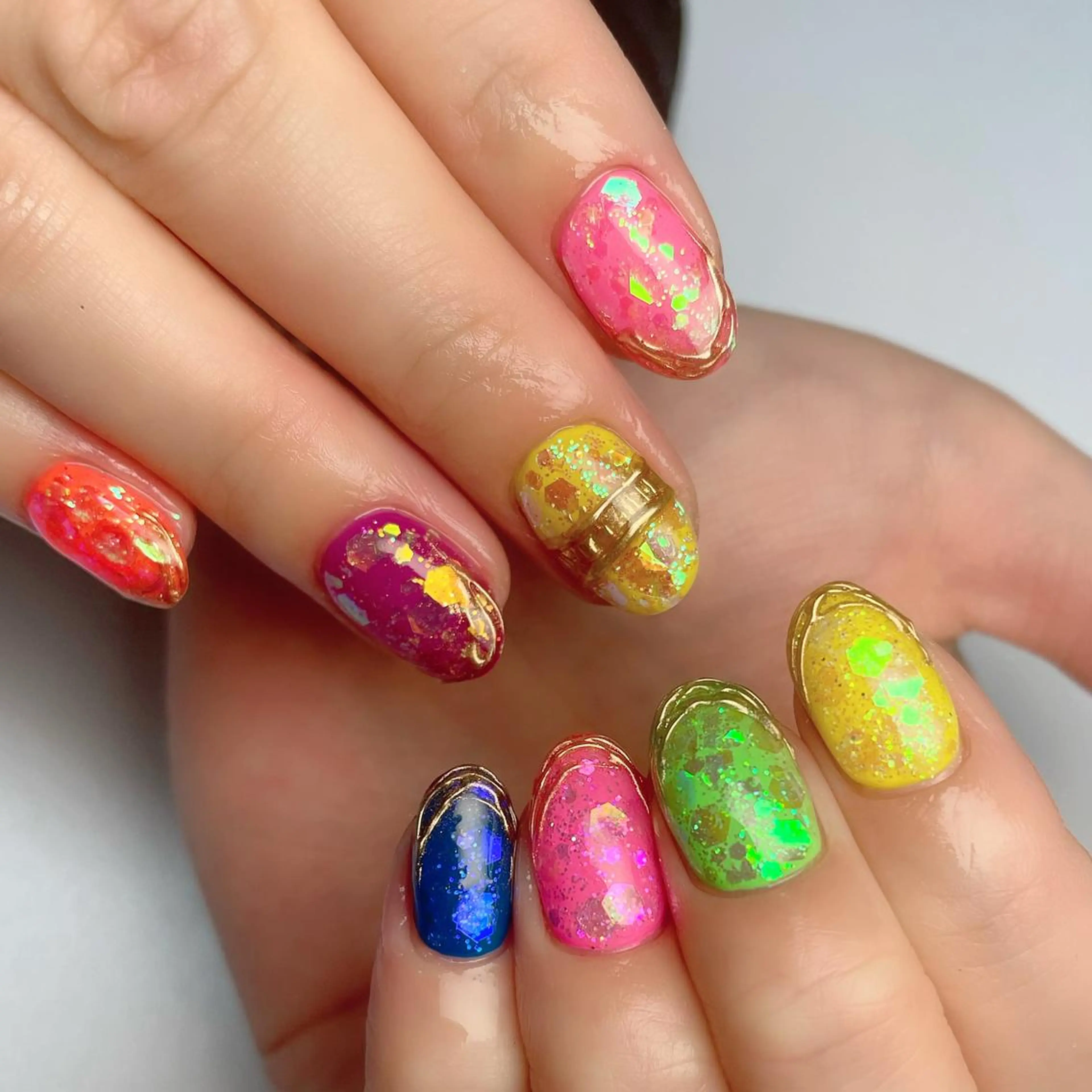 ショート ネイル 下妻ネイルサロン/ パラジェルのネイルデザイン