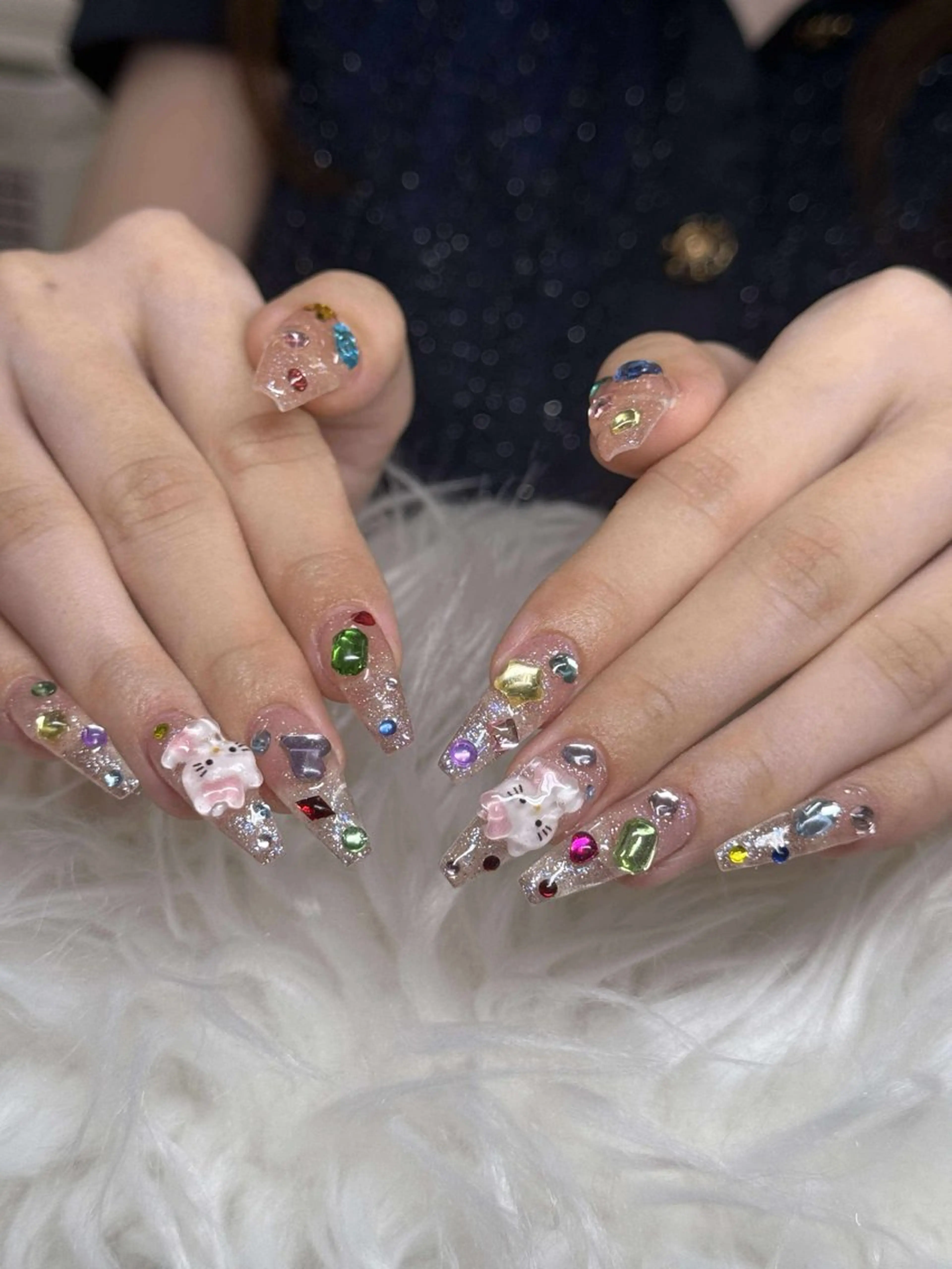 ネイル ハンドネイル ANH NAIL ゴテゴテ専門店💎のネイルデザイン